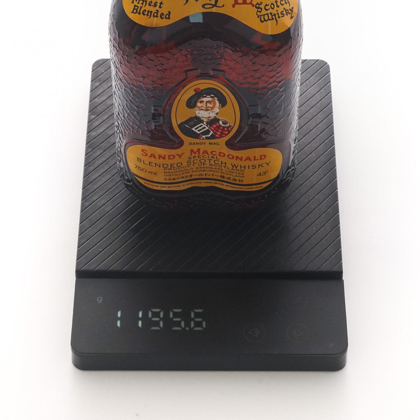 Sandy MacDonald 70-80年代 特级 调和威士忌 750ml*2瓶组