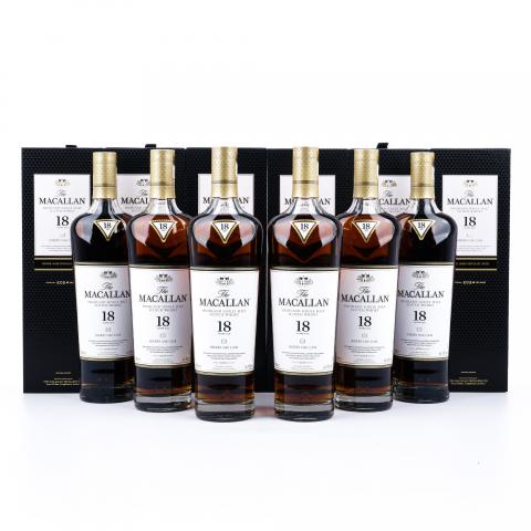 【附X光图】Macallan 麦卡伦 18年 2024 雪莉桶 6瓶组