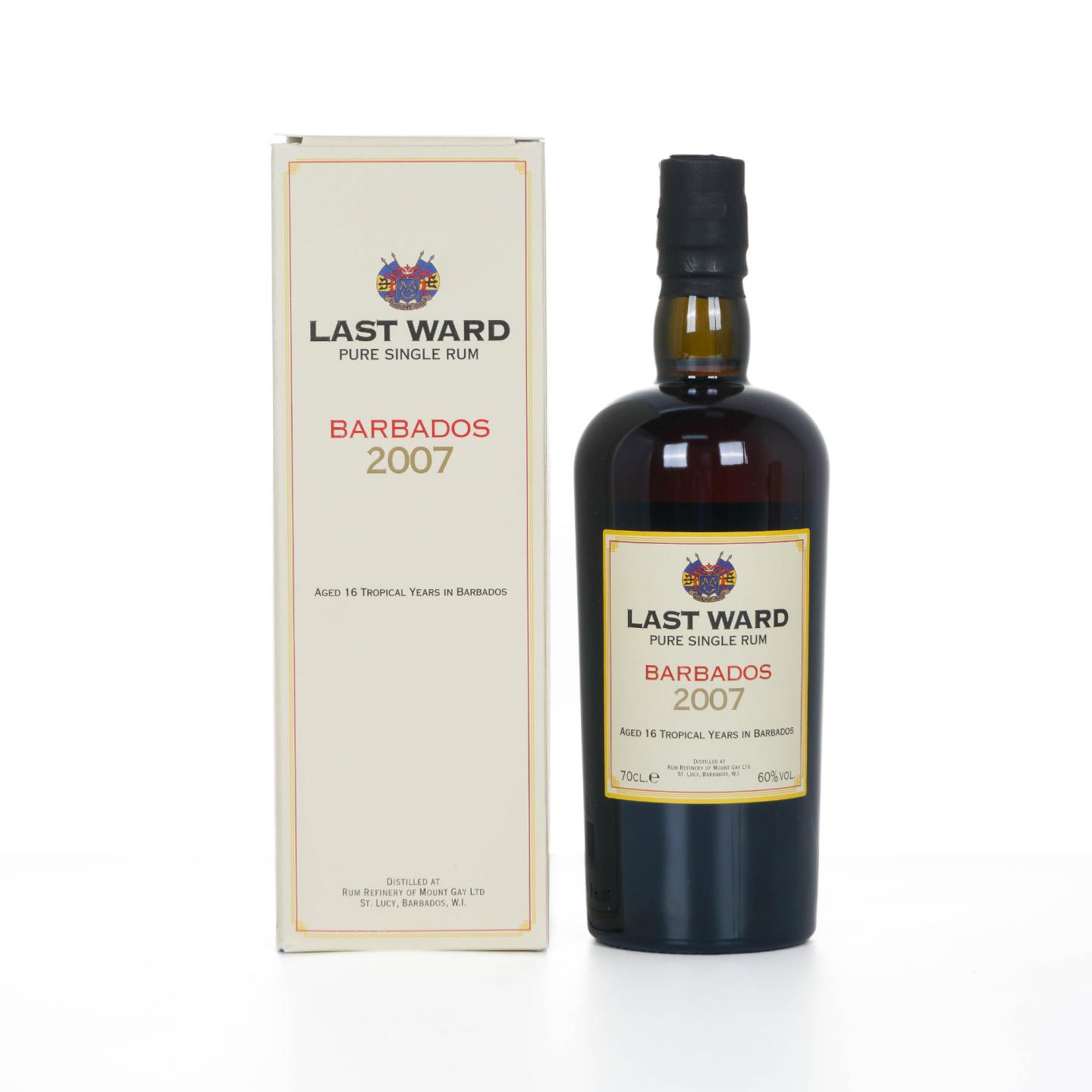 Mount Gay 16年 2007 LAST WARD 巴巴多斯朗姆酒