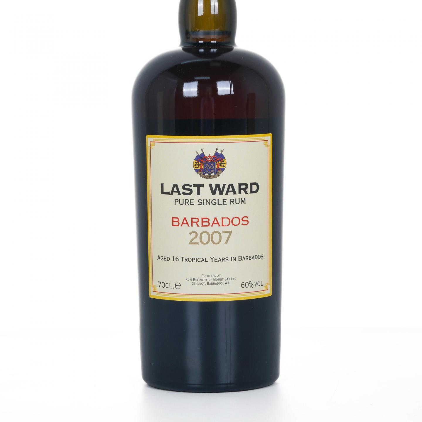 Mount Gay 16年 2007 LAST WARD 巴巴多斯朗姆酒