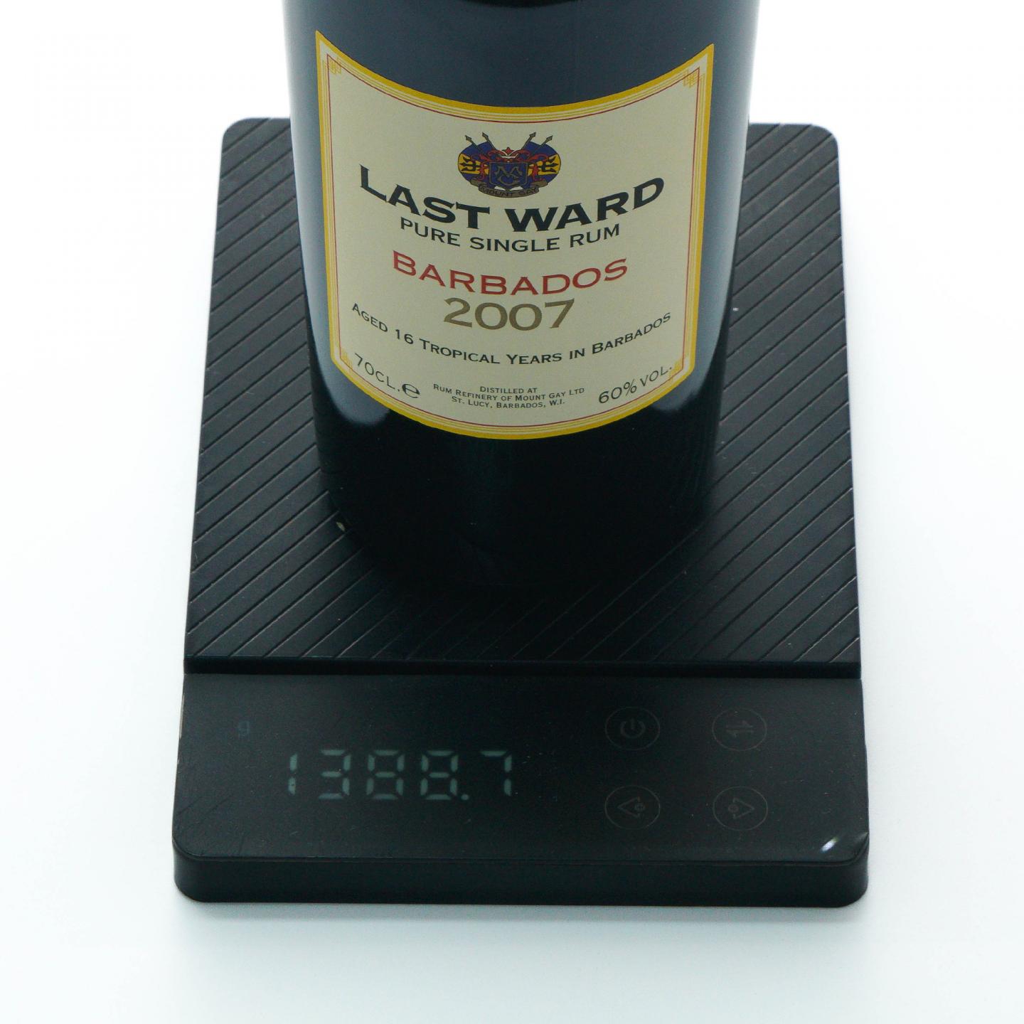 Mount Gay 16年 2007 LAST WARD 巴巴多斯朗姆酒