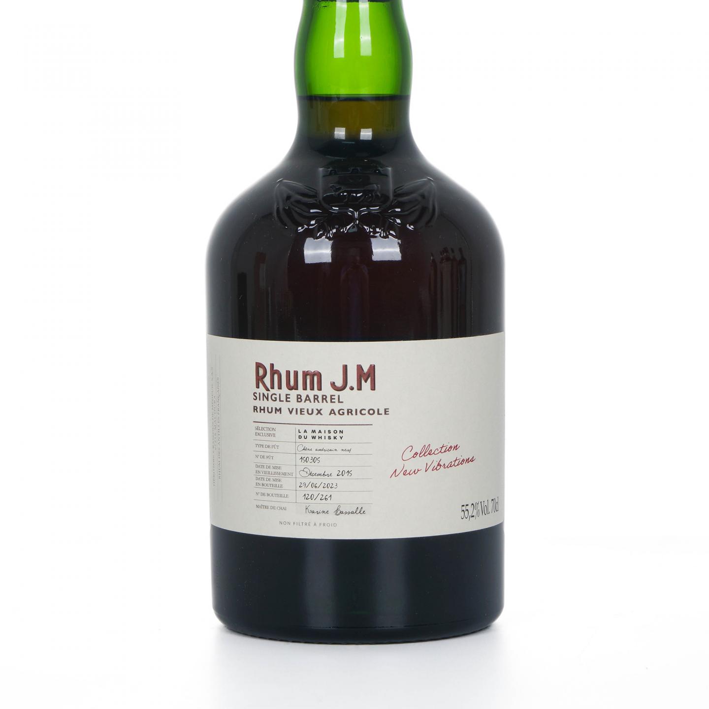 Rhum J.M 2015-2023 朗姆酒 LMDW选桶 #150305