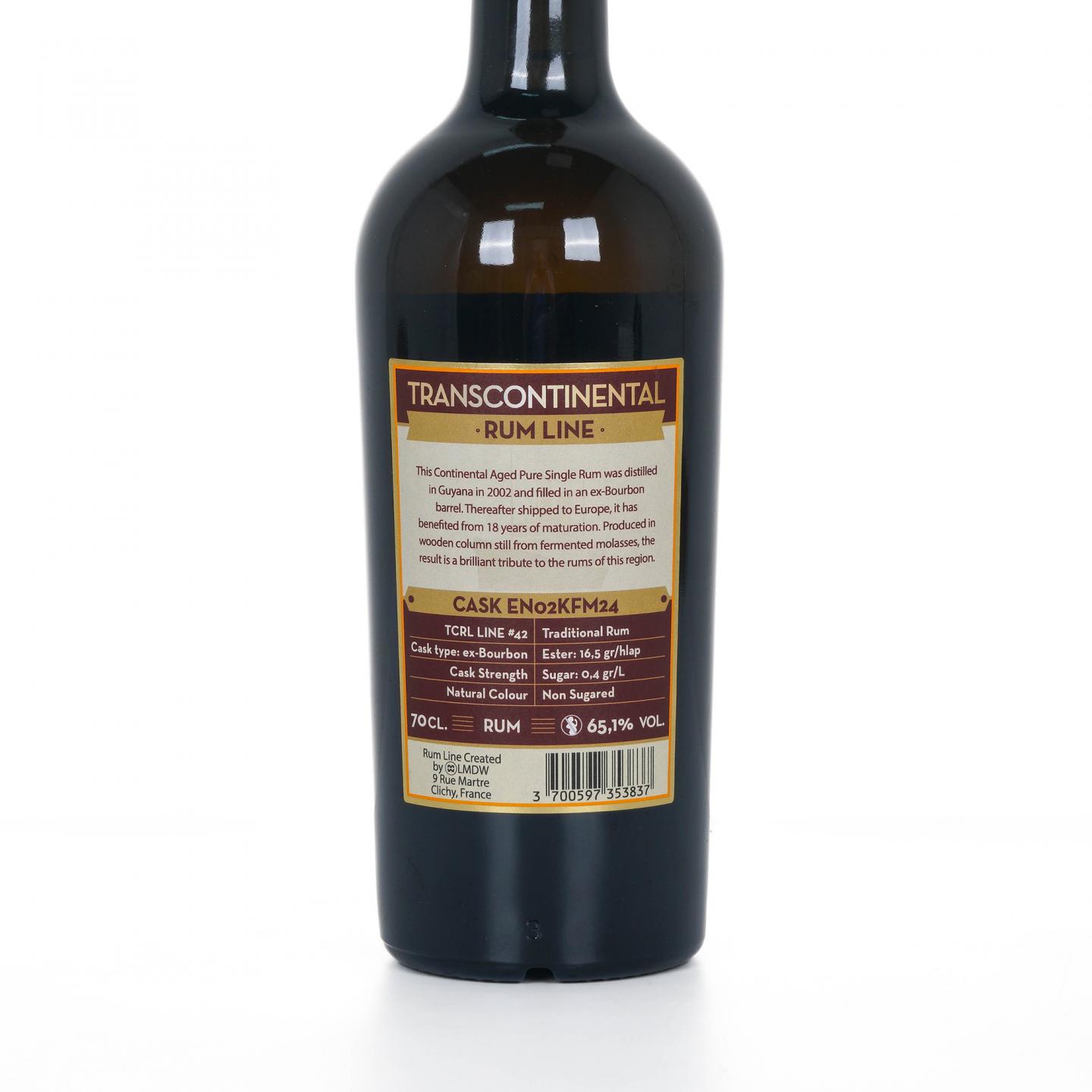 Transcontinental Rum Line 2002-2021 LMDW 朗姆