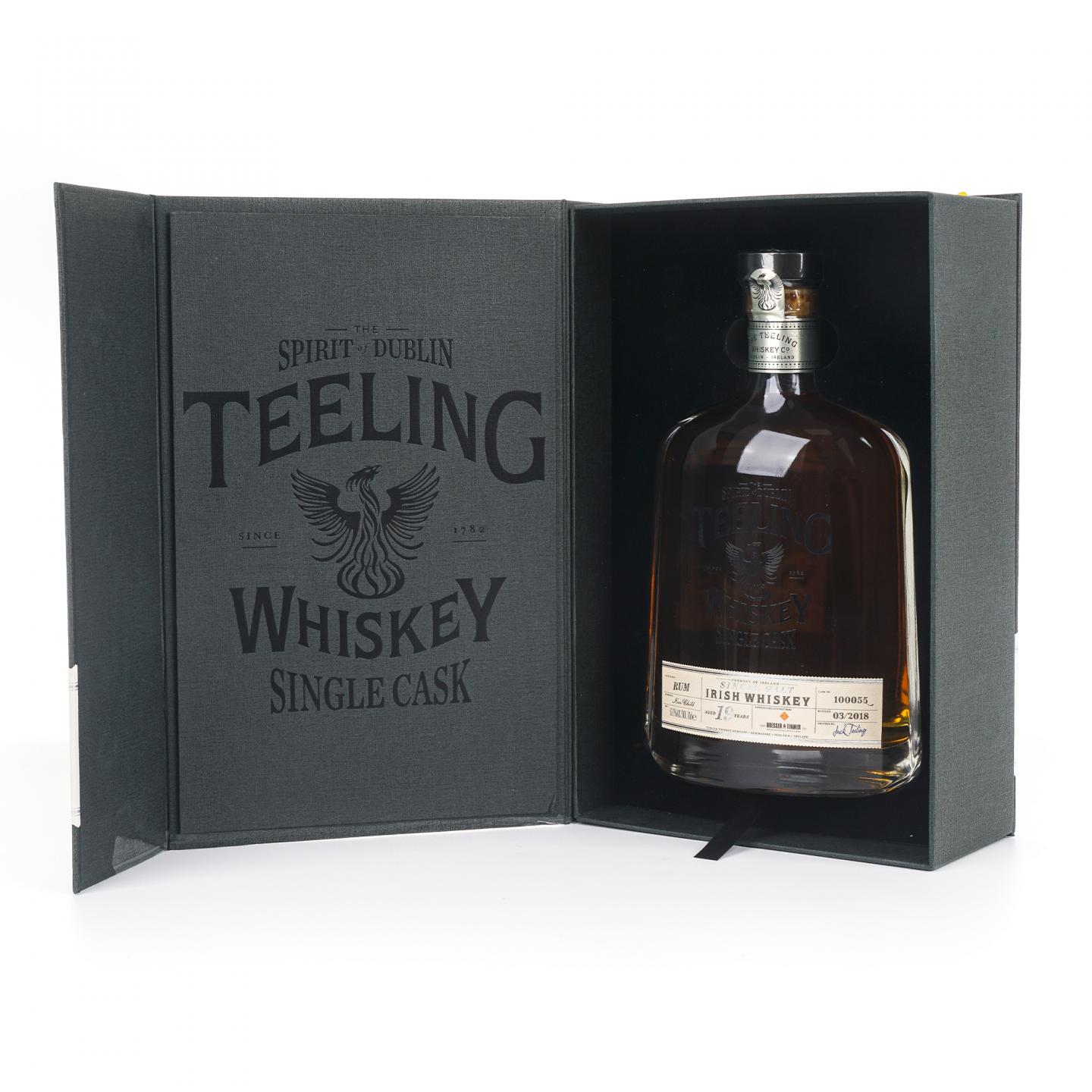 Teeling 帝霖 19年 2018 朗姆单桶#100055