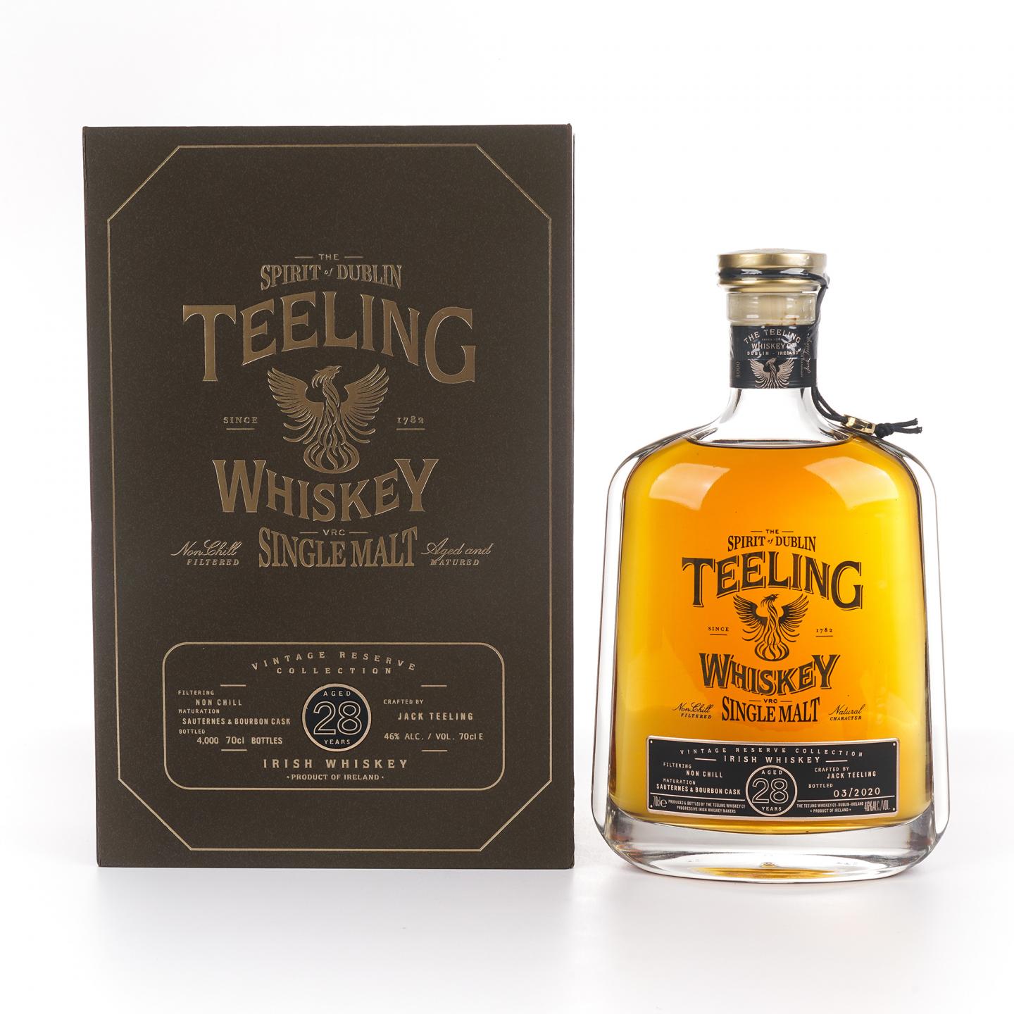 Teeling 帝霖 28年 2020 Vintage Reserve Collection