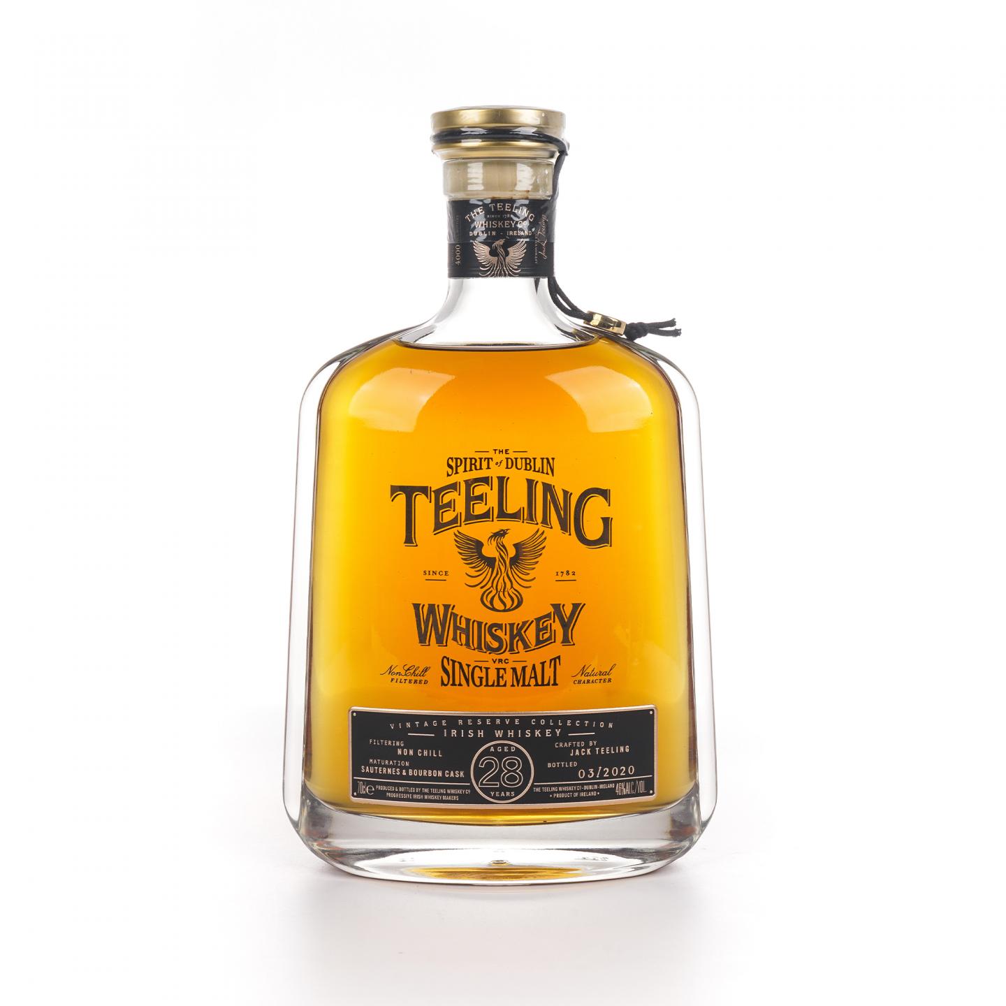 Teeling 帝霖 28年 2020 Vintage Reserve Collection