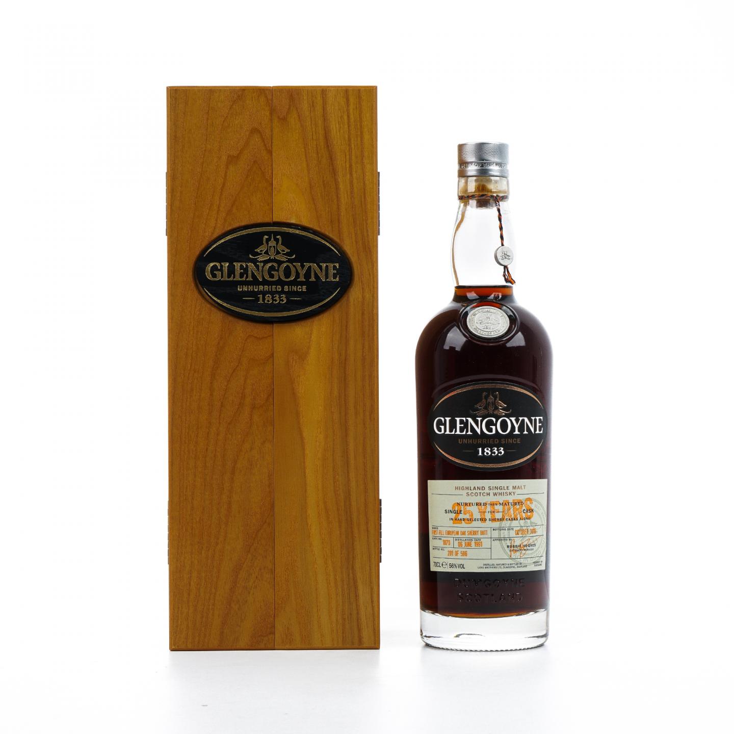 Glengoyne 格兰哥尼 25年 1991-2016 雪莉桶#1870
