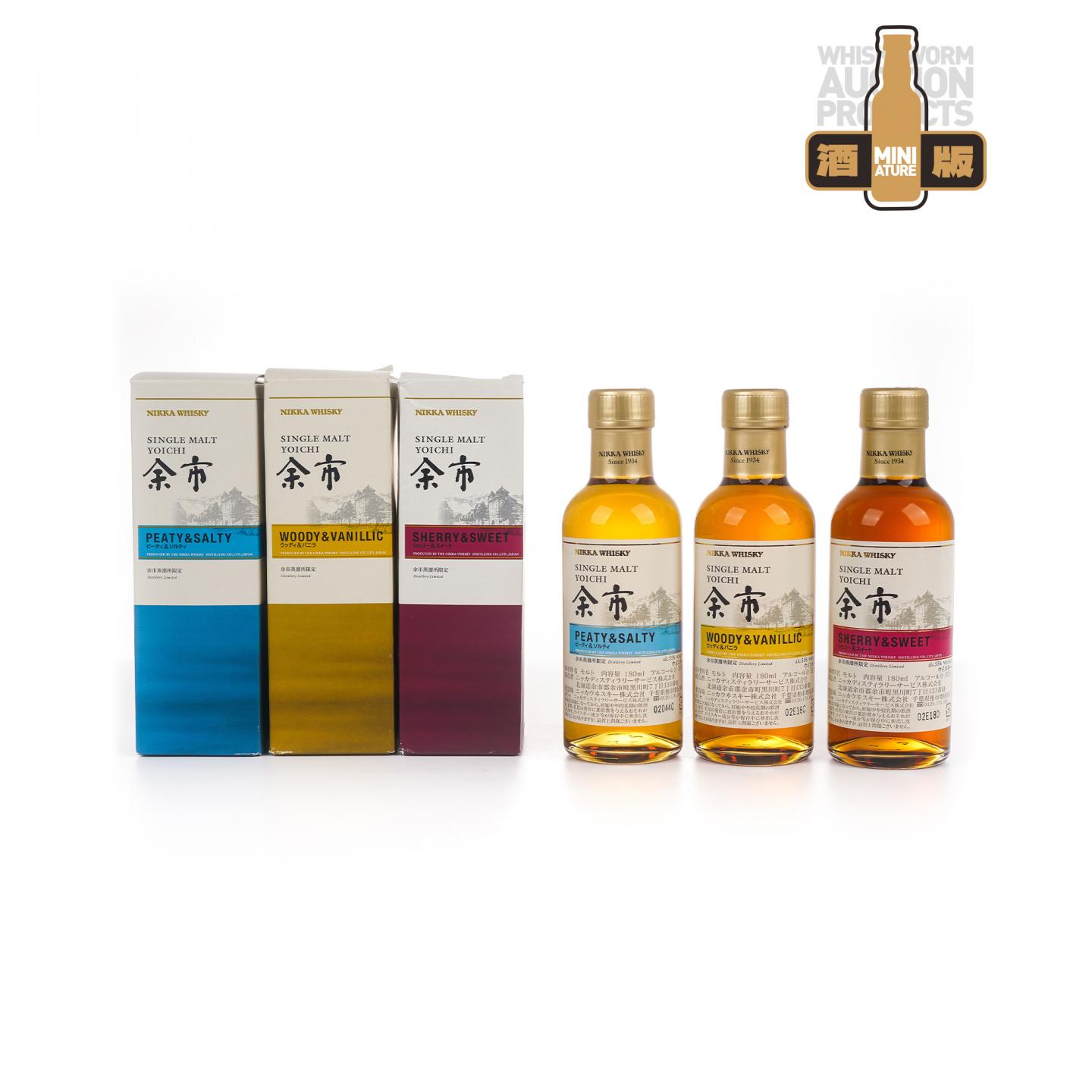 【中样】余市 风味桶系列 180ml*3