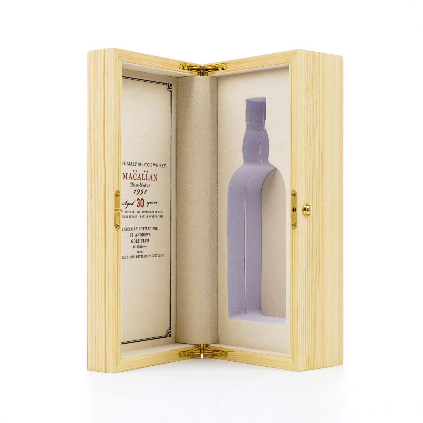 Macallan 麦卡伦 30年 1991-2021 #7057