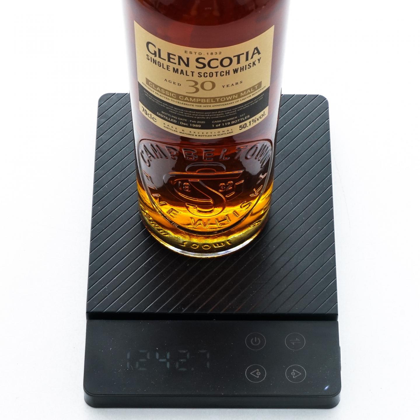Glen Scotia 格兰帝 30年 1989-2020 桶号#317