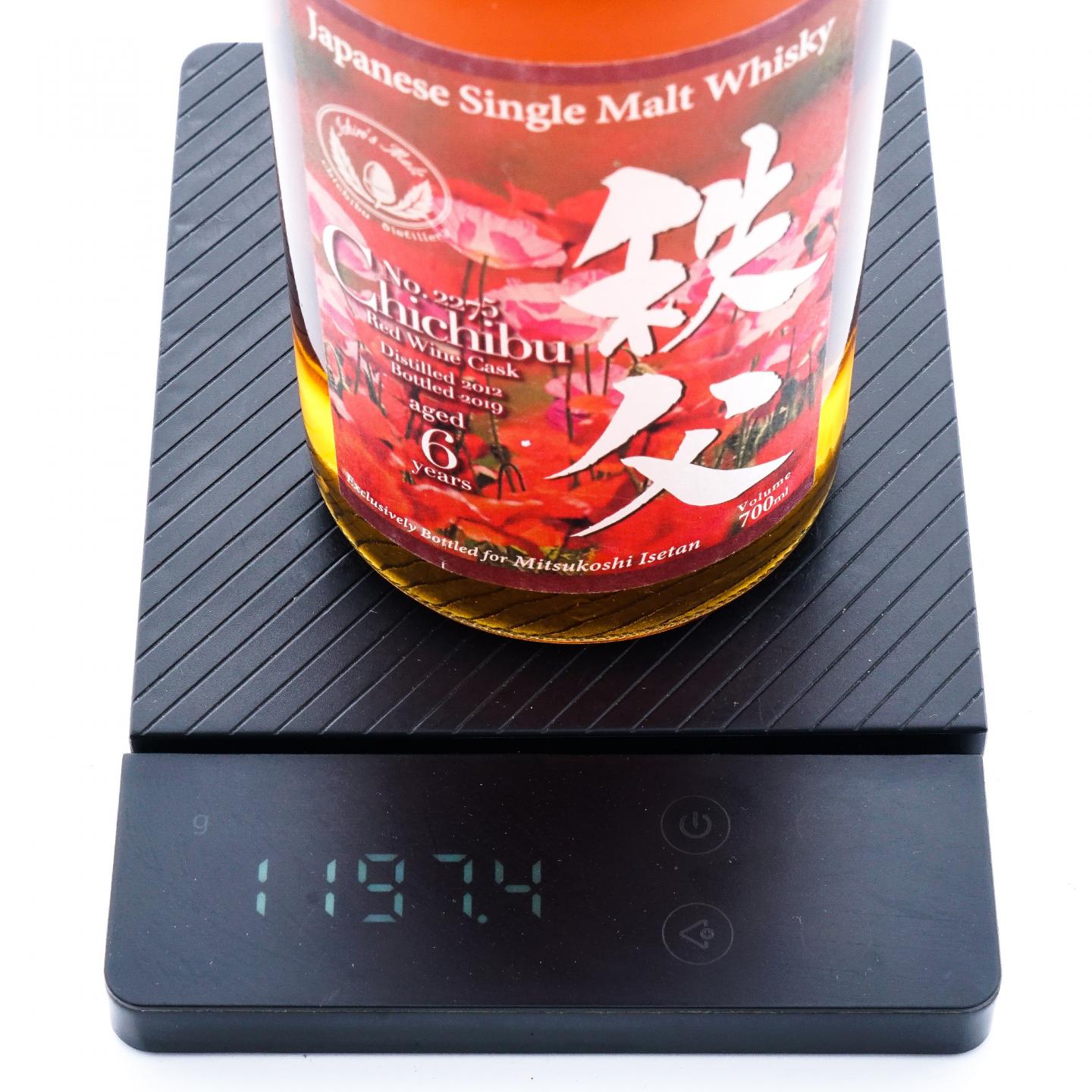 秩父 6年 2012-2019 红酒桶#2275