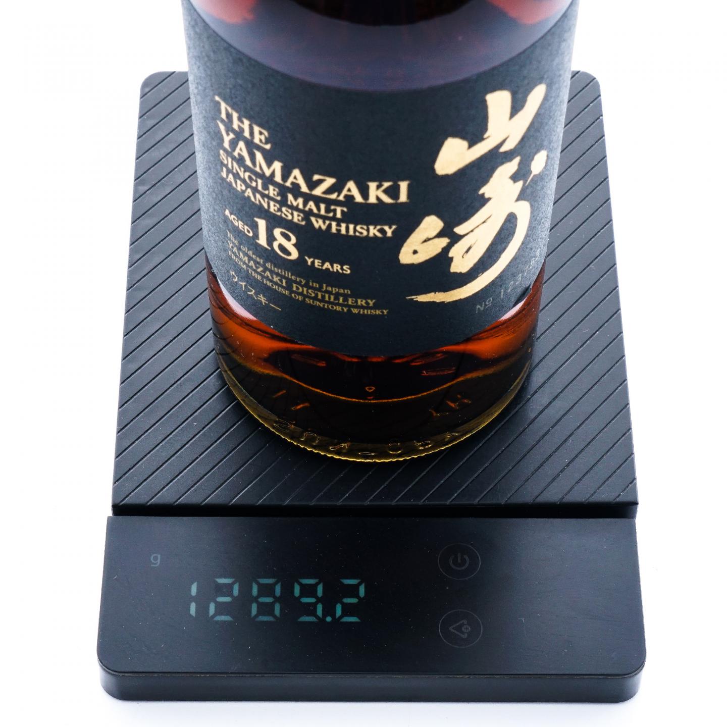 山崎 18年 金字黑标