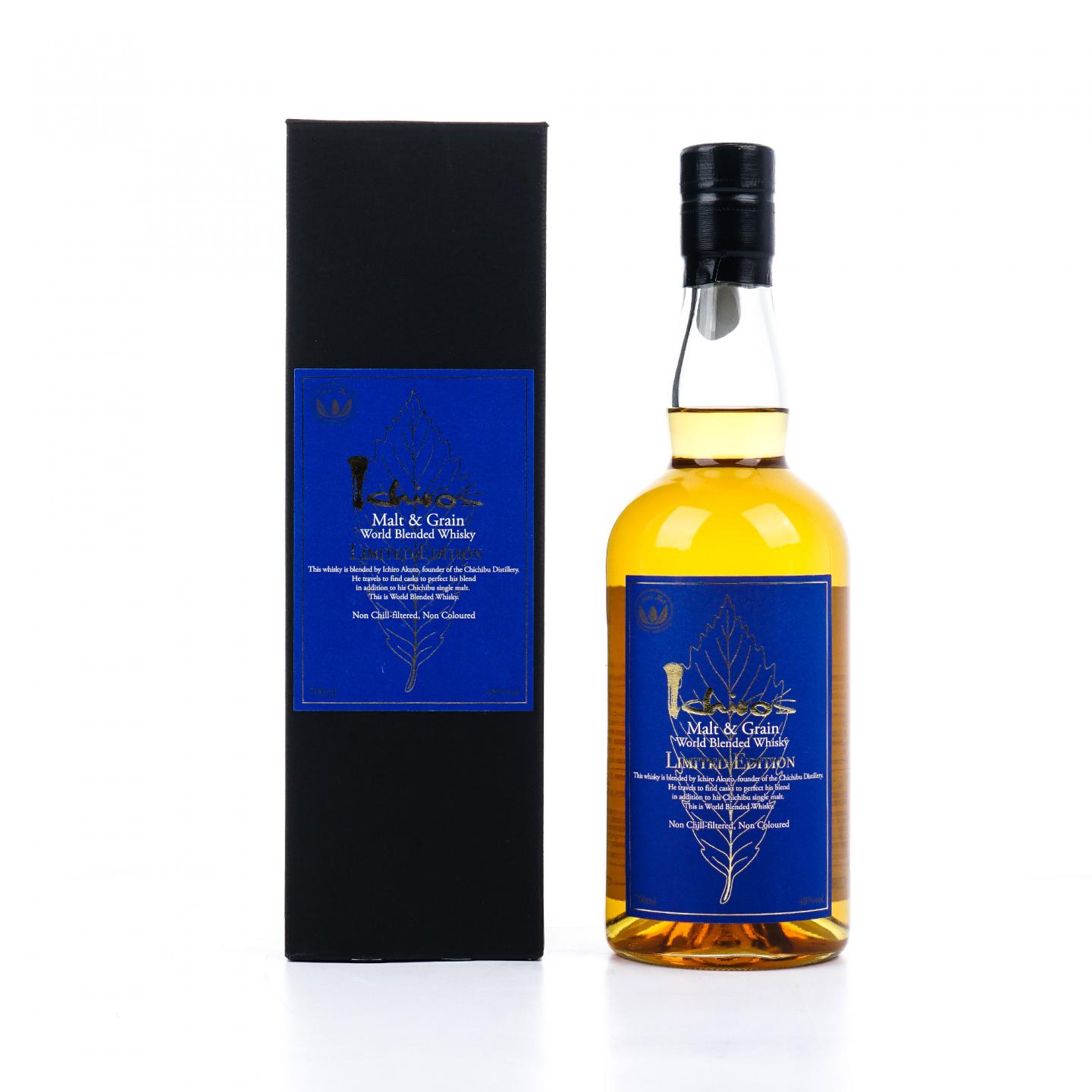 秩父 Ichiro's Malt & Grain 蓝叶 世界调和 48%Vol.