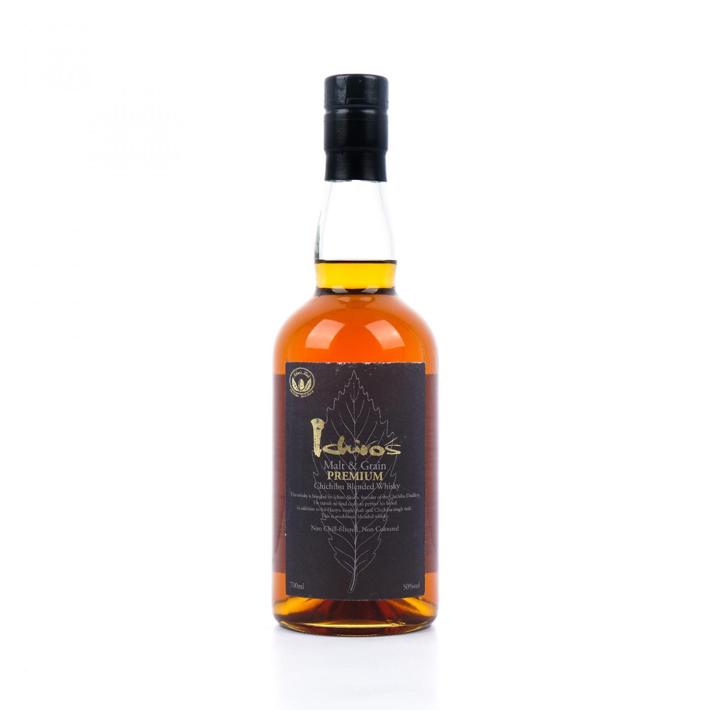 秩父 Ichiro's Malt & Grain Premium 黑叶 调和