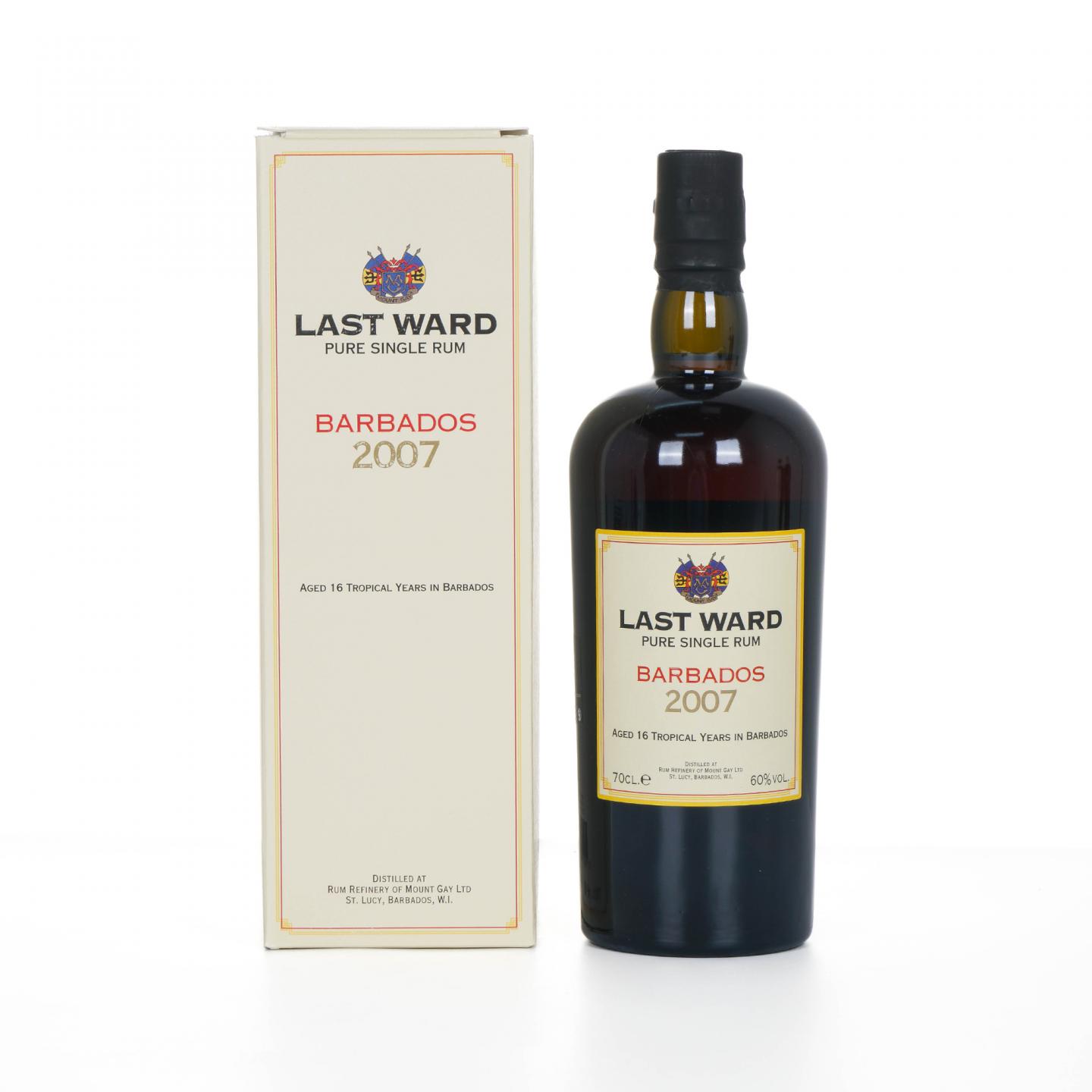 Mount Gay 16年 2007 LAST WARD 巴巴多斯朗姆酒 60%