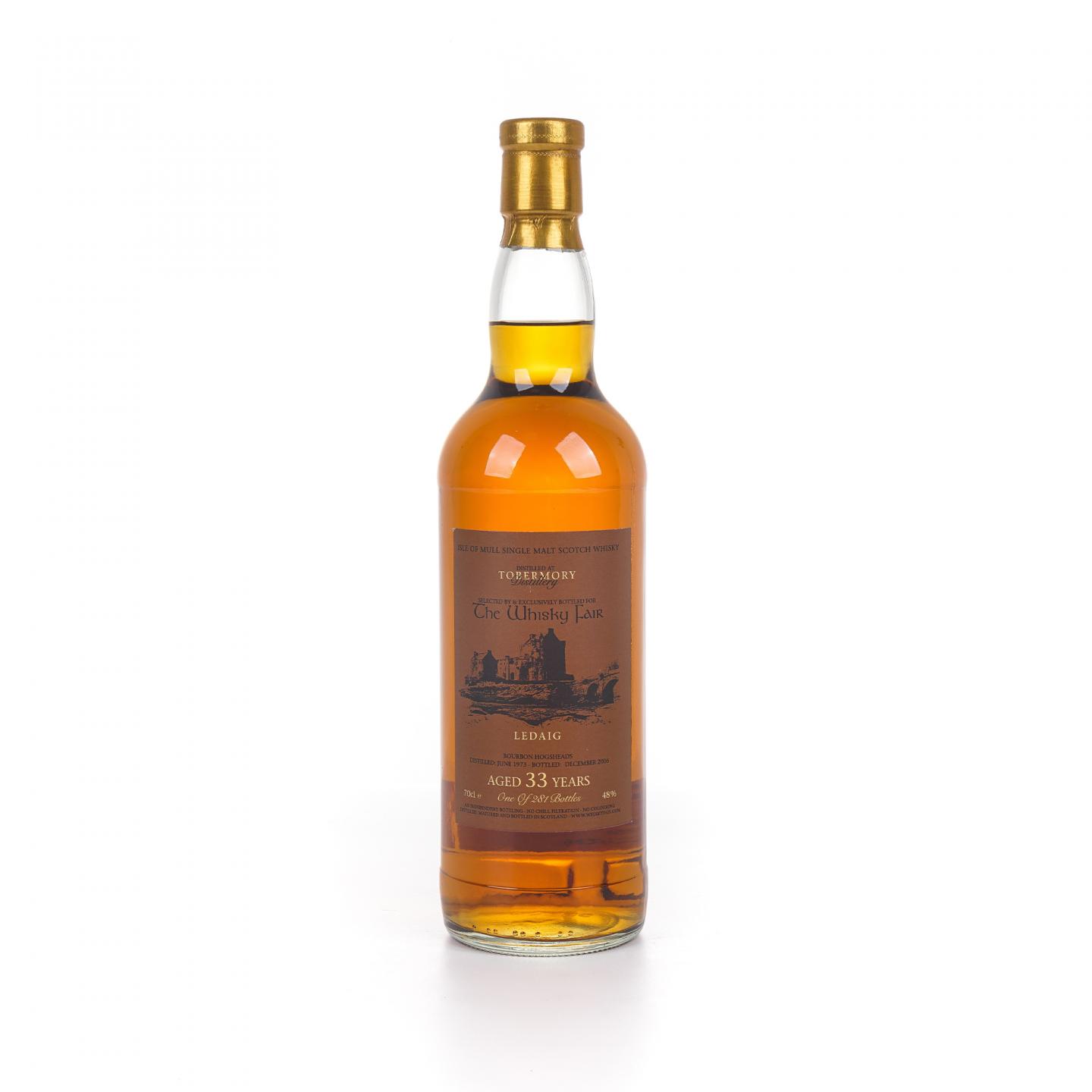 Tobermory 托伯莫里 33年 1973-2006 波本桶 The Whisky Fair