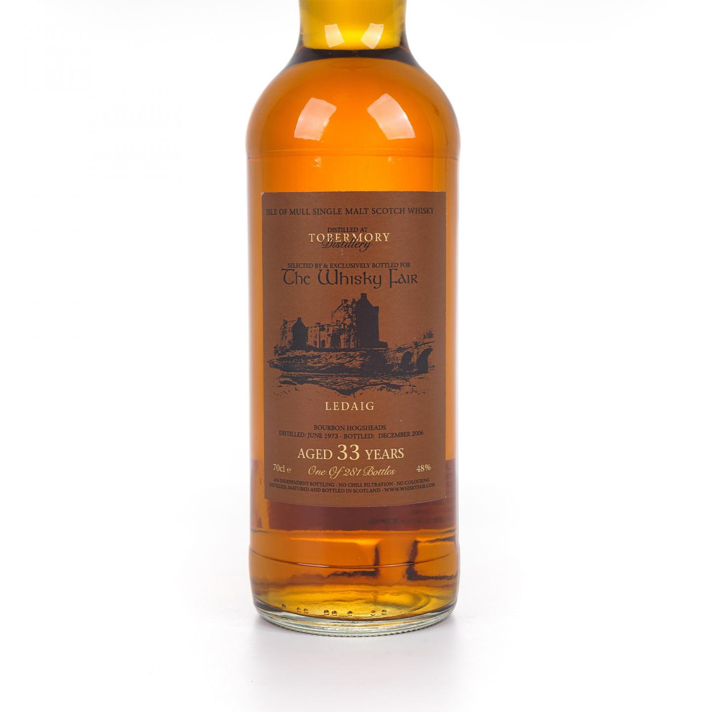 Tobermory 托伯莫里 33年 1973-2006 波本桶 The Whisky Fair