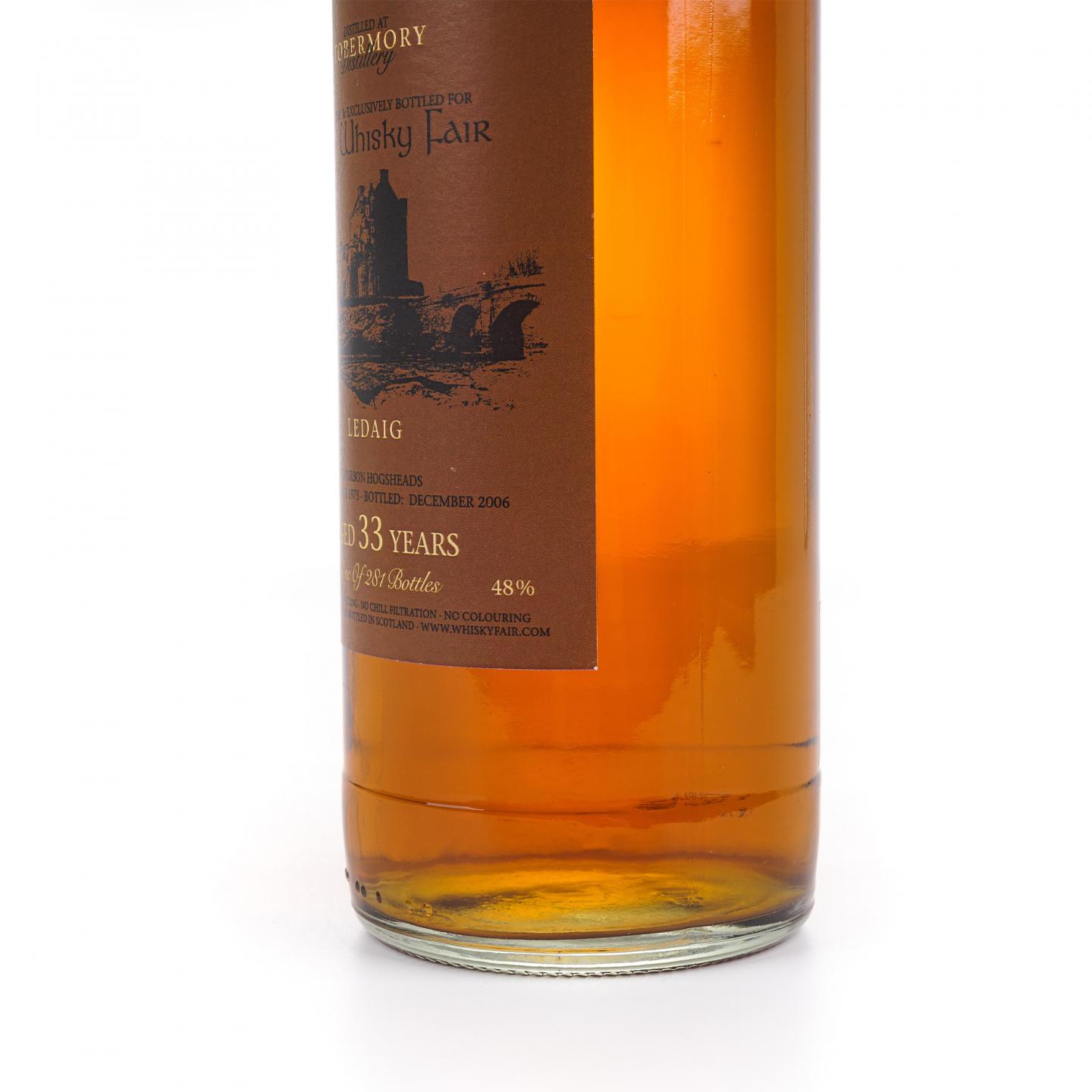 Tobermory 托伯莫里 33年 1973-2006 波本桶 The Whisky Fair