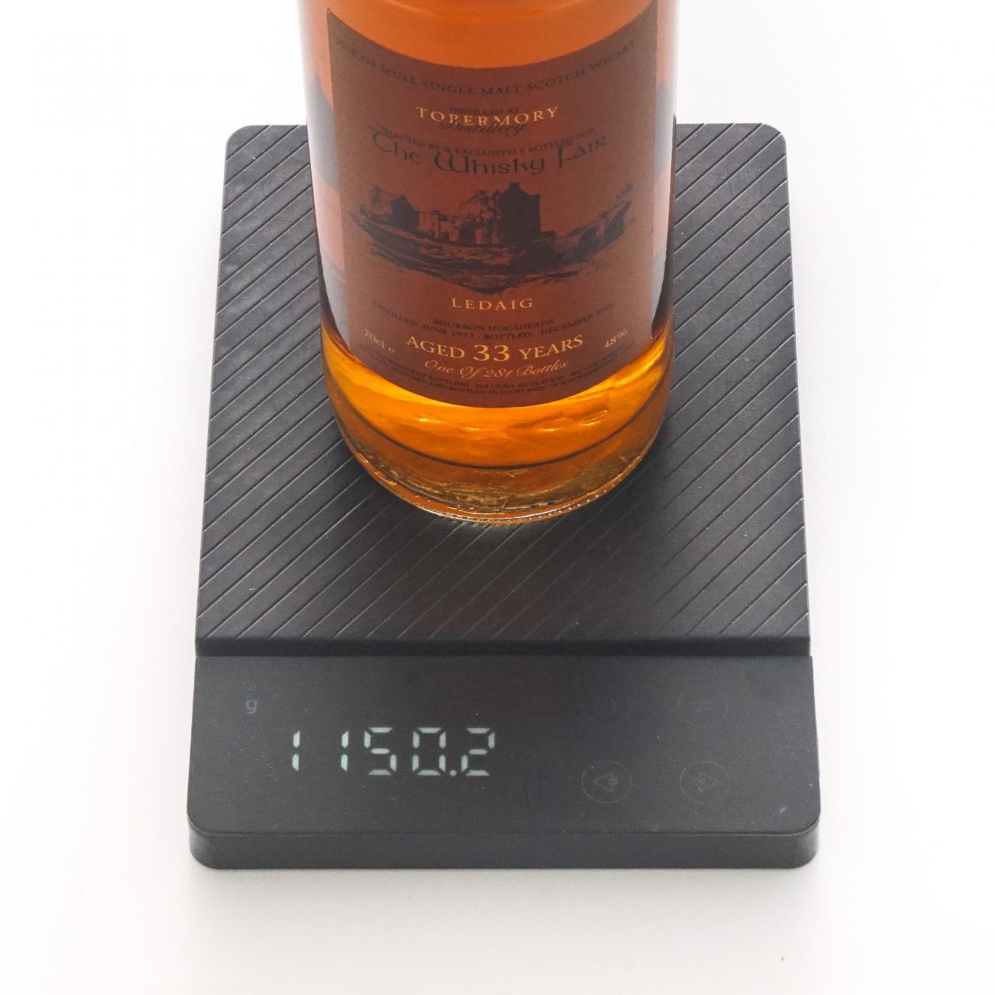 Tobermory 托伯莫里 33年 1973-2006 波本桶 The Whisky Fair