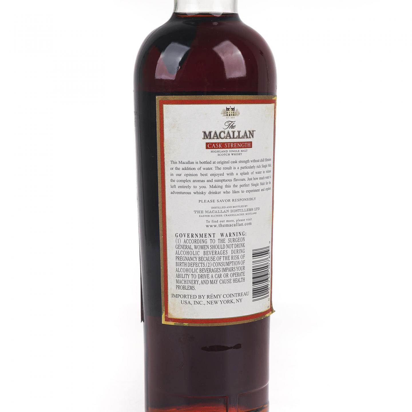 Macallan 麦卡伦 桶强 750ml 59.3%