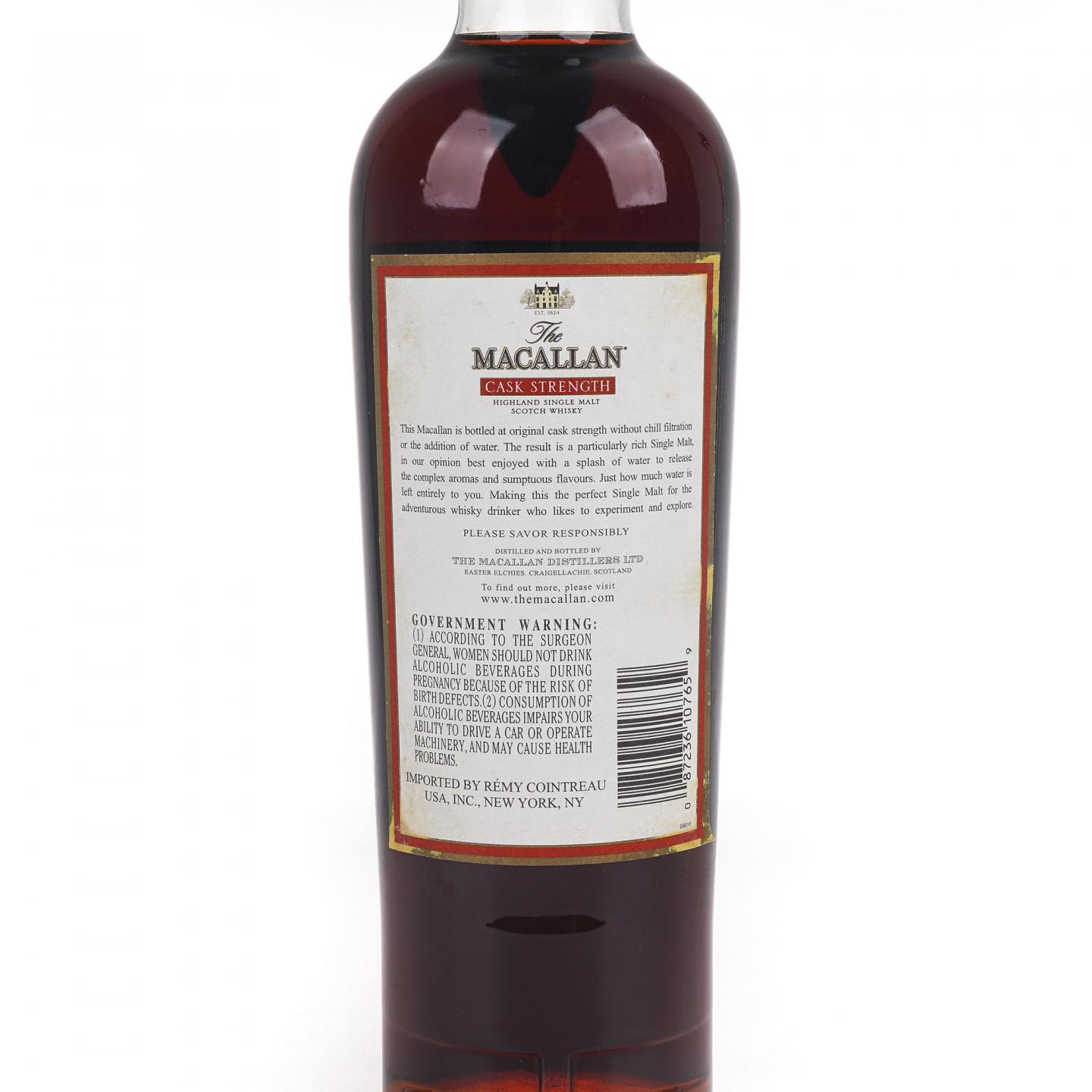 Macallan 麦卡伦 桶强 750ml 59.3%