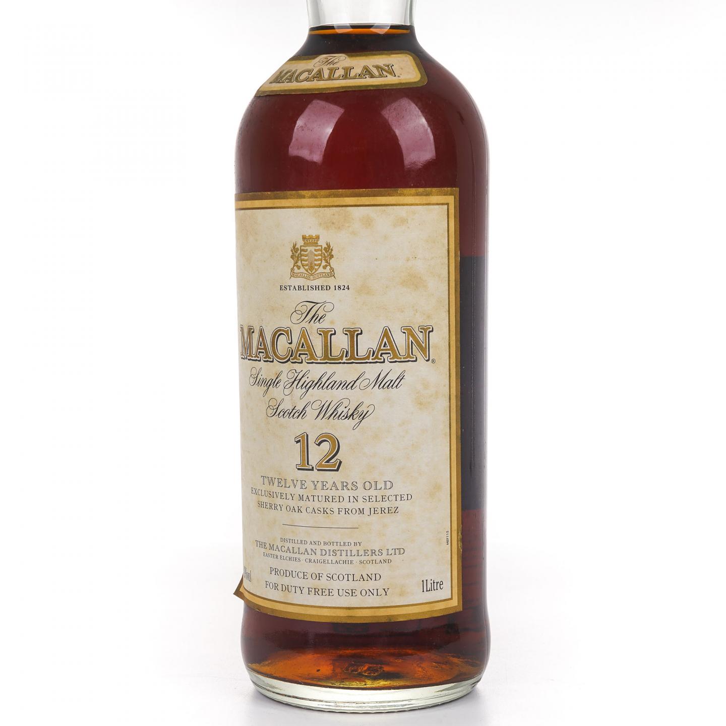 Macallan 麦卡伦 12年 雪莉桶 1000ml