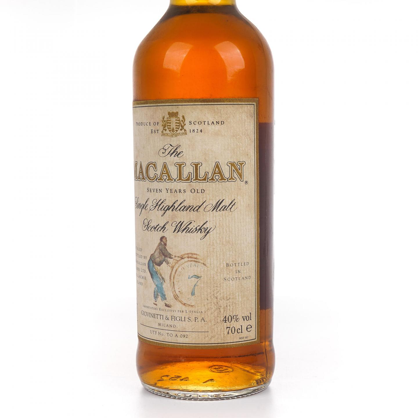 Macallan 麦卡伦 7年 推桶匠 非原盒