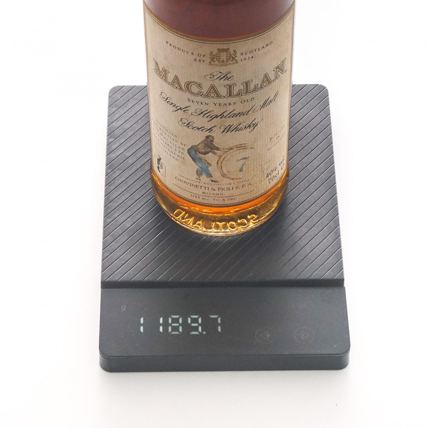 Macallan 麦卡伦 7年 推桶匠 非原盒