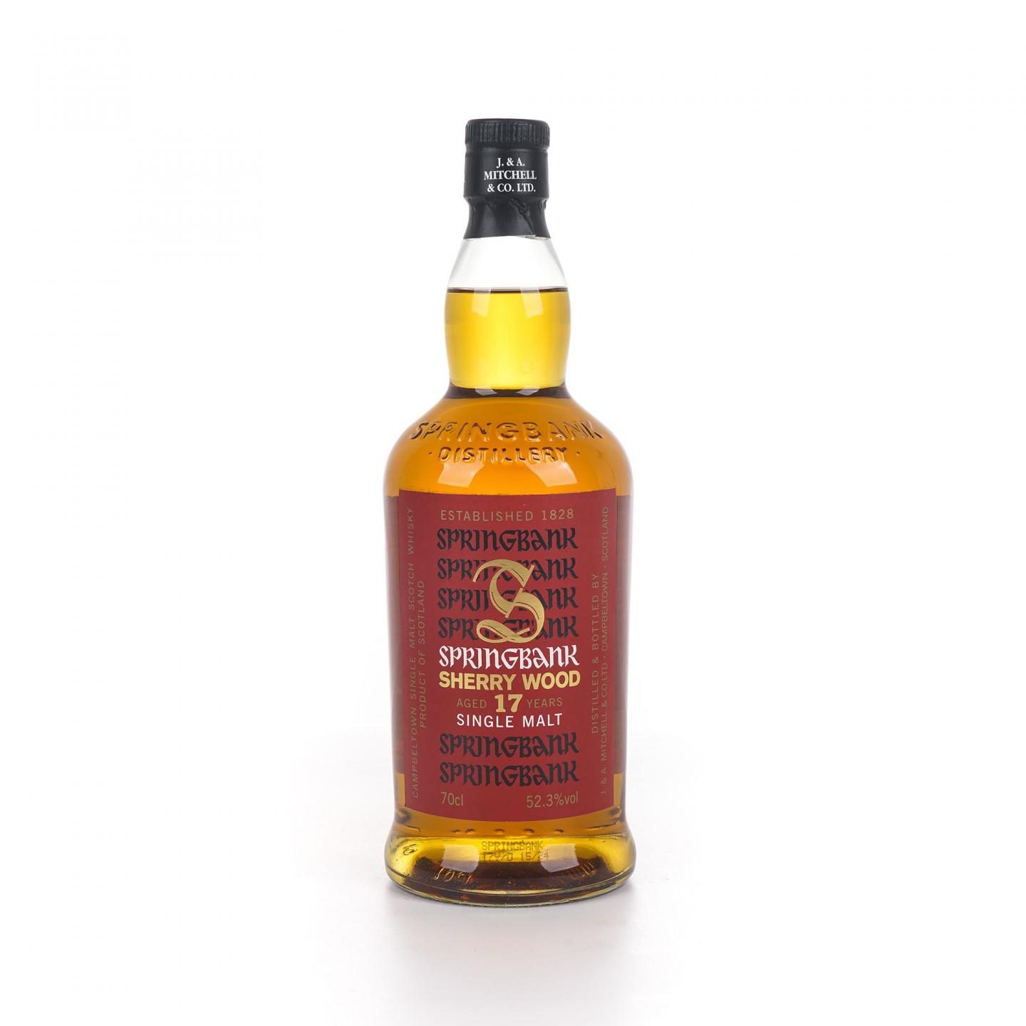 Springbank 云顶 17年 1997-2015 雪莉桶