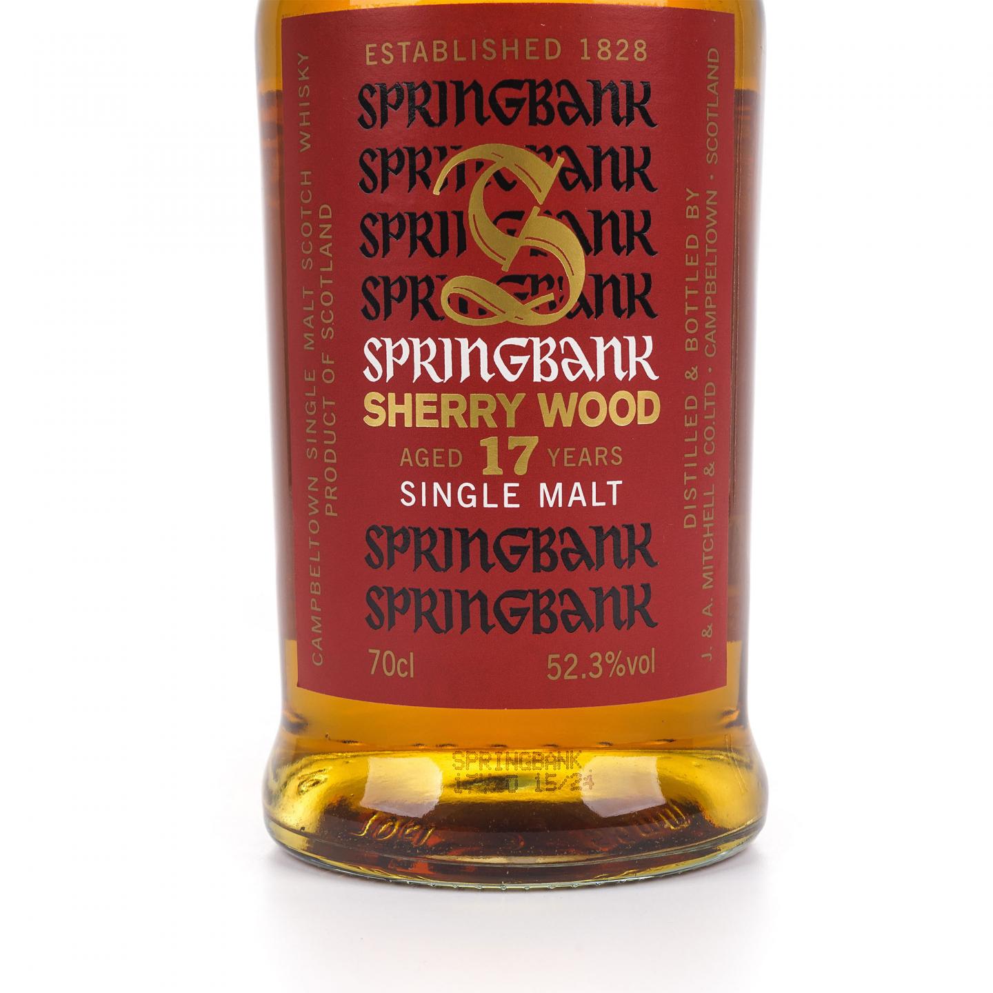 Springbank 云顶 17年 1997-2015 雪莉桶