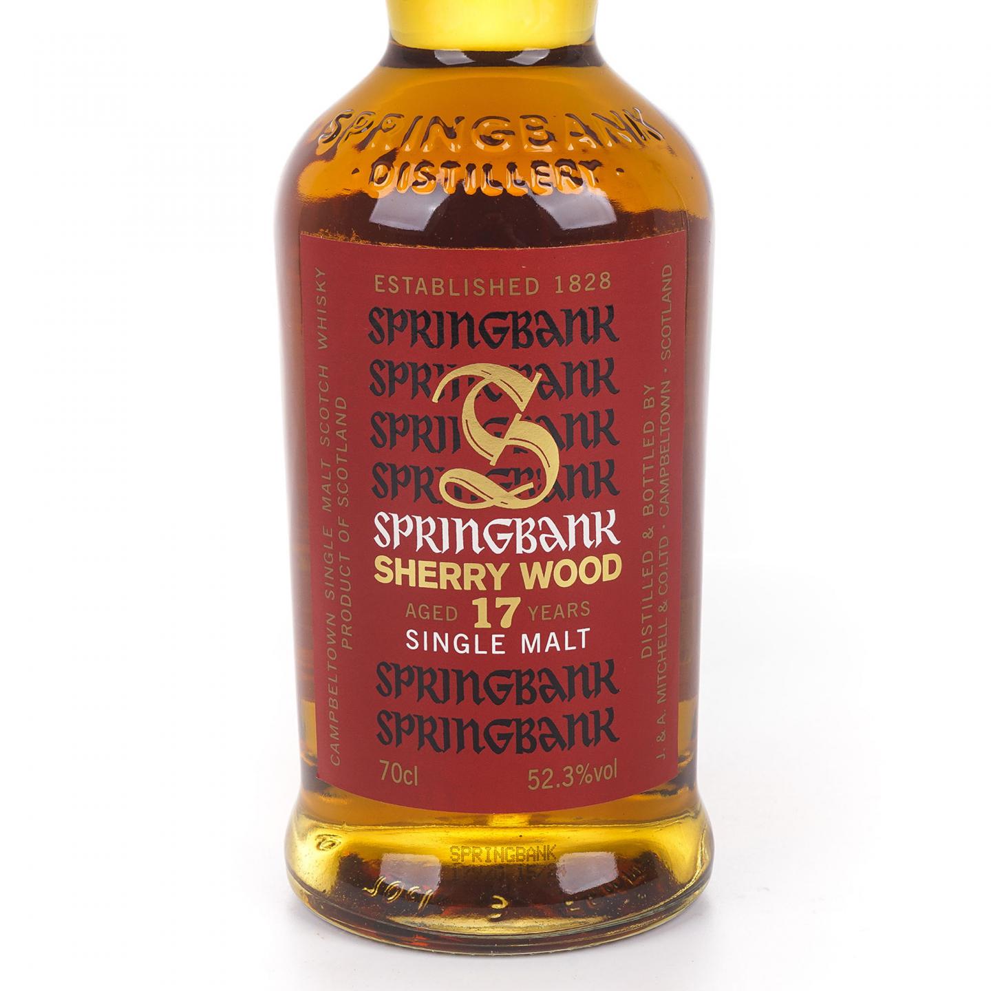 Springbank 云顶 17年 1997-2015 雪莉桶