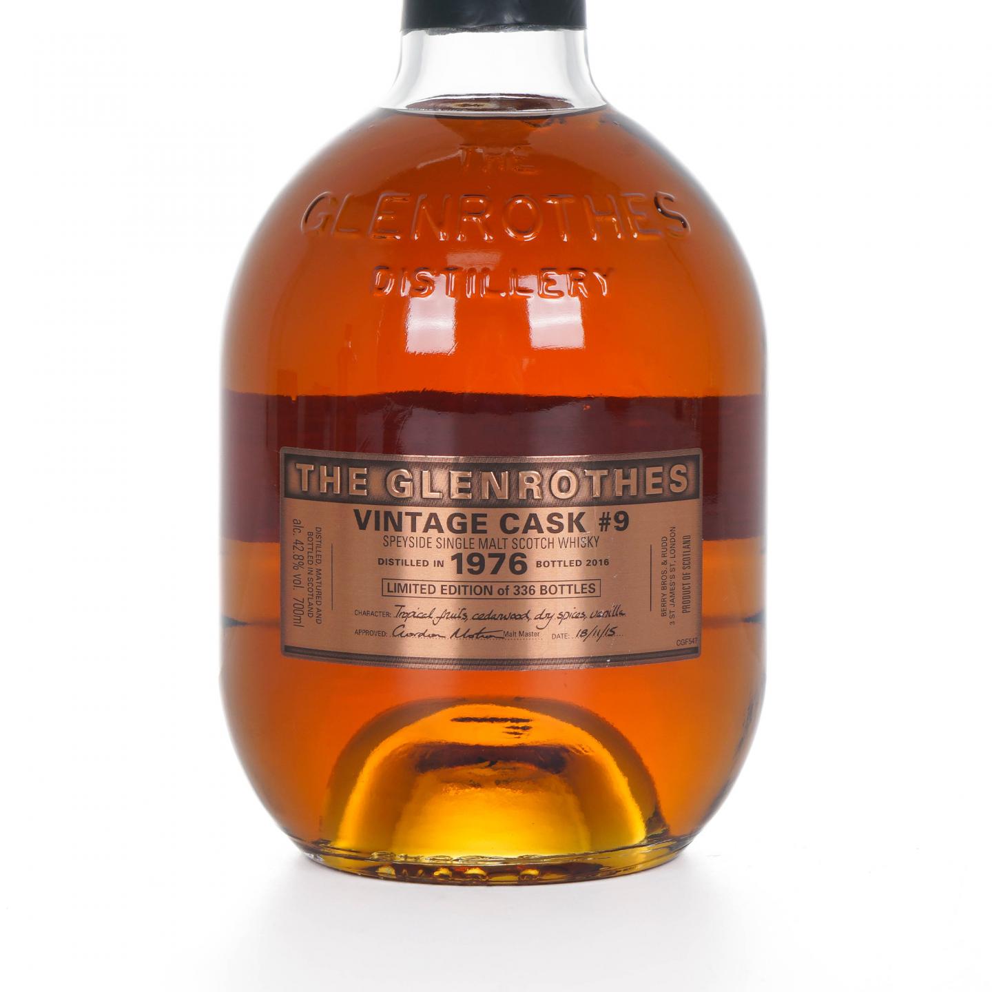 Glenrothes 格兰路思 1976-2016 Vintage Cask#9