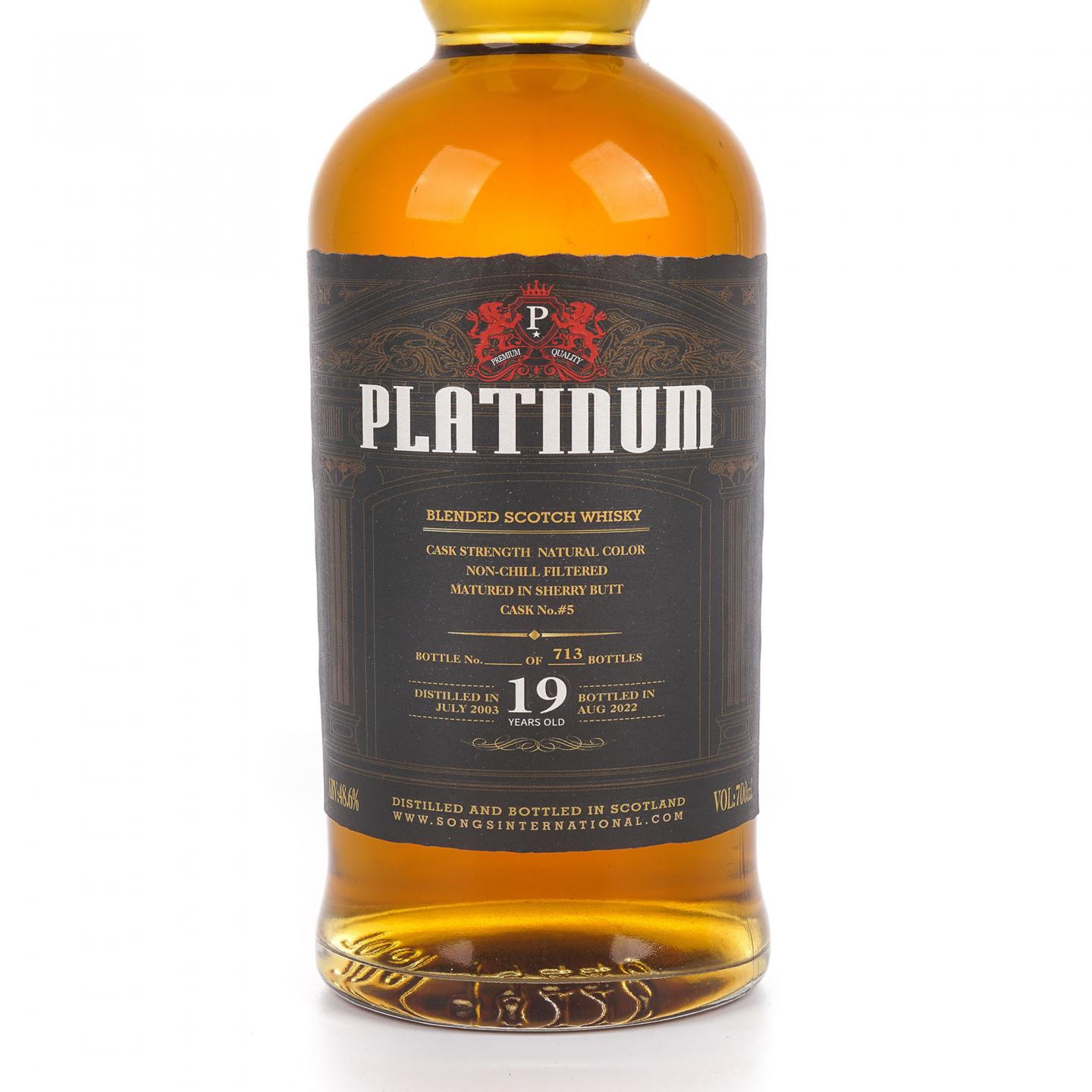 Platinum 19年 2003-2022 调和威士忌