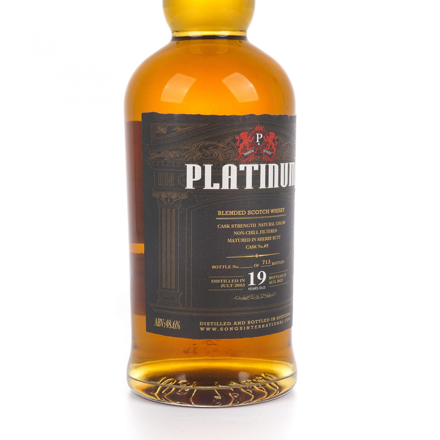 Platinum 19年 2003-2022 调和威士忌