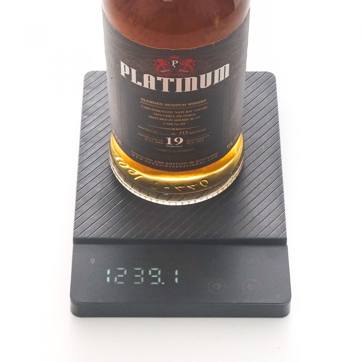 Platinum 19年 2003-2022 调和威士忌
