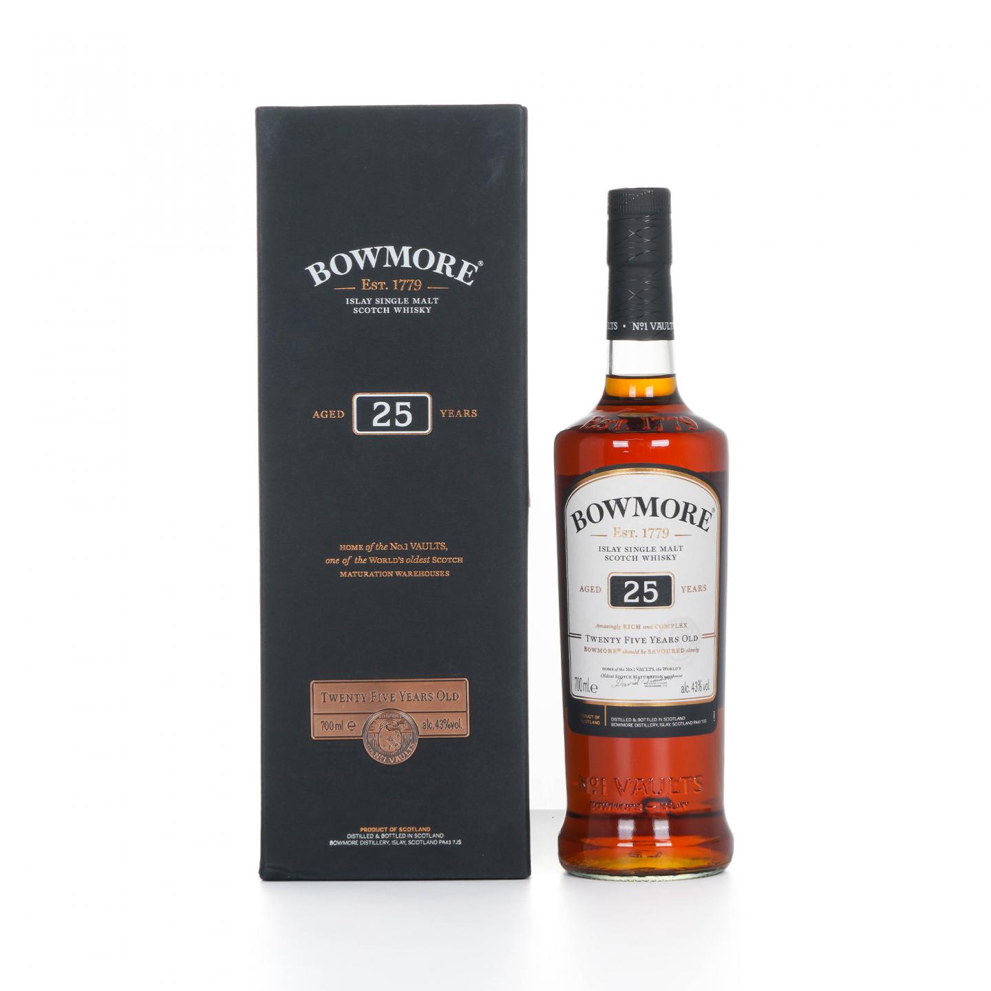 Bowmore 波摩 25年 单一麦芽 礼盒