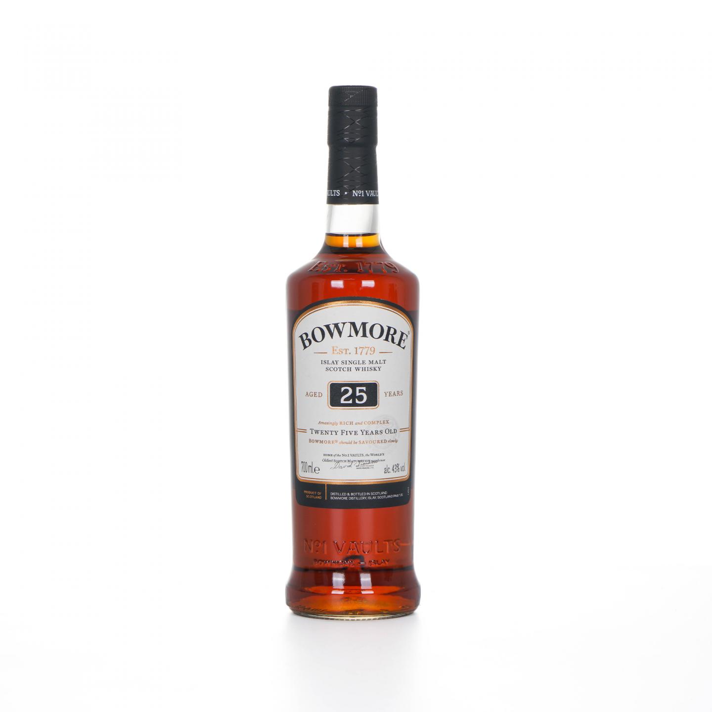 Bowmore 波摩 25年 单一麦芽 礼盒 43%Vol.