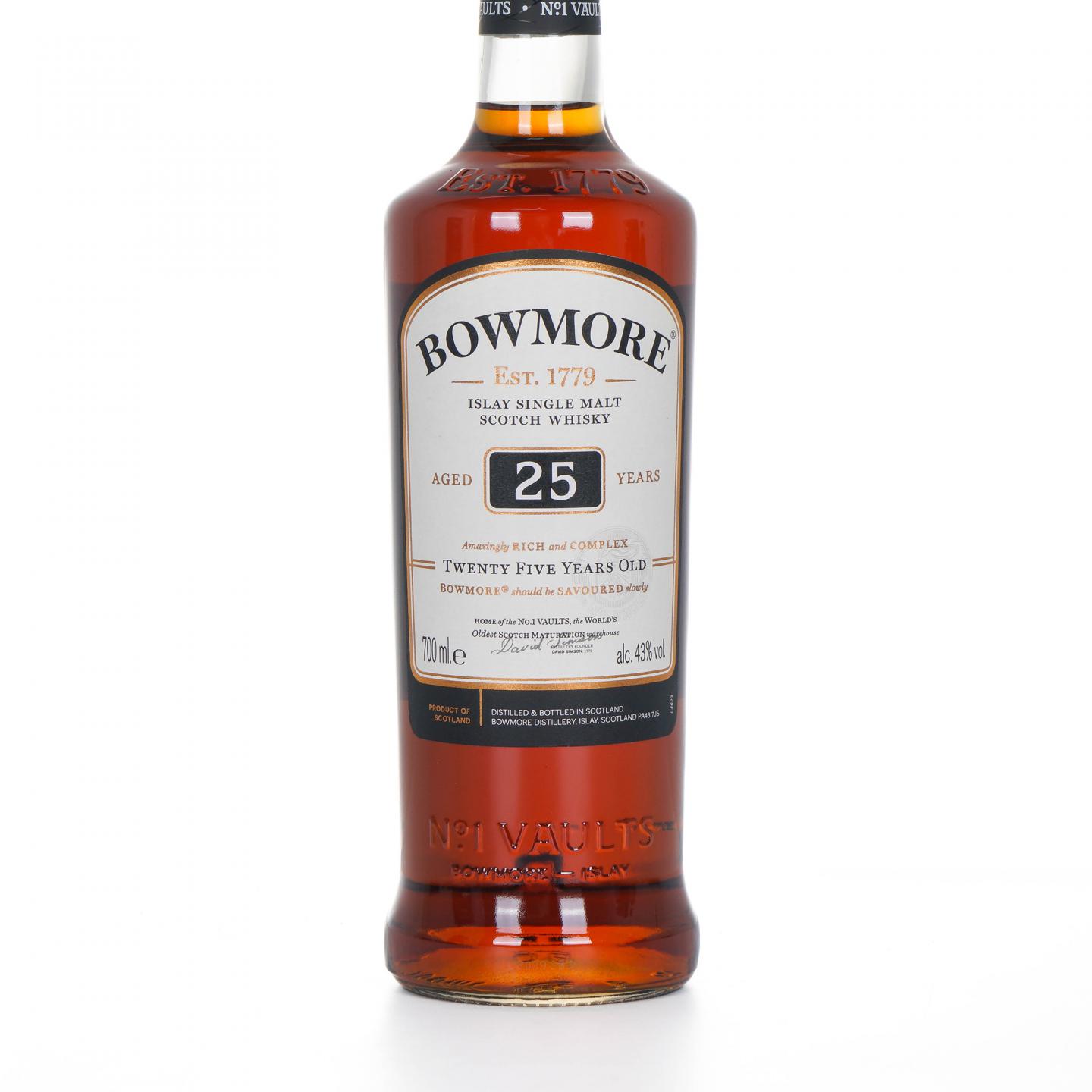 Bowmore 波摩 25年 单一麦芽 礼盒 43%Vol.