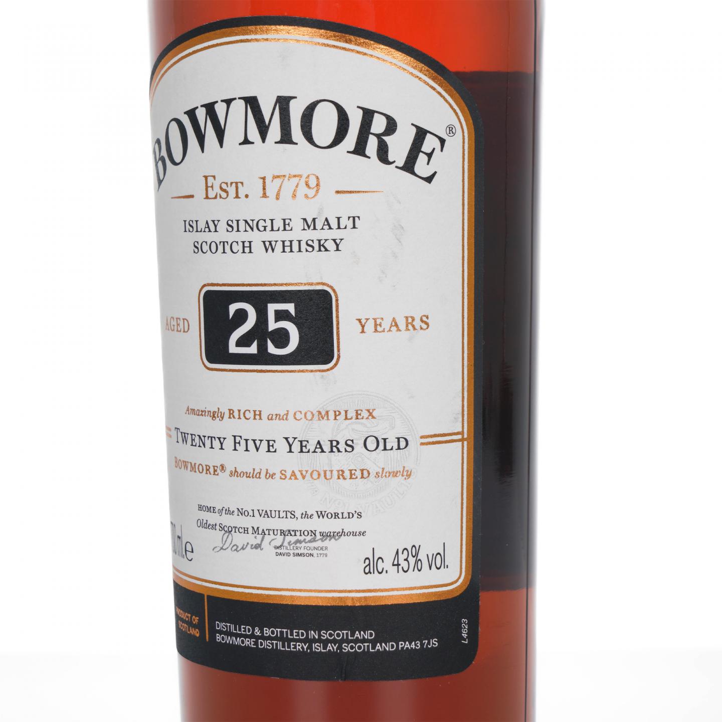 Bowmore 波摩 25年 Single Malt 700ml
