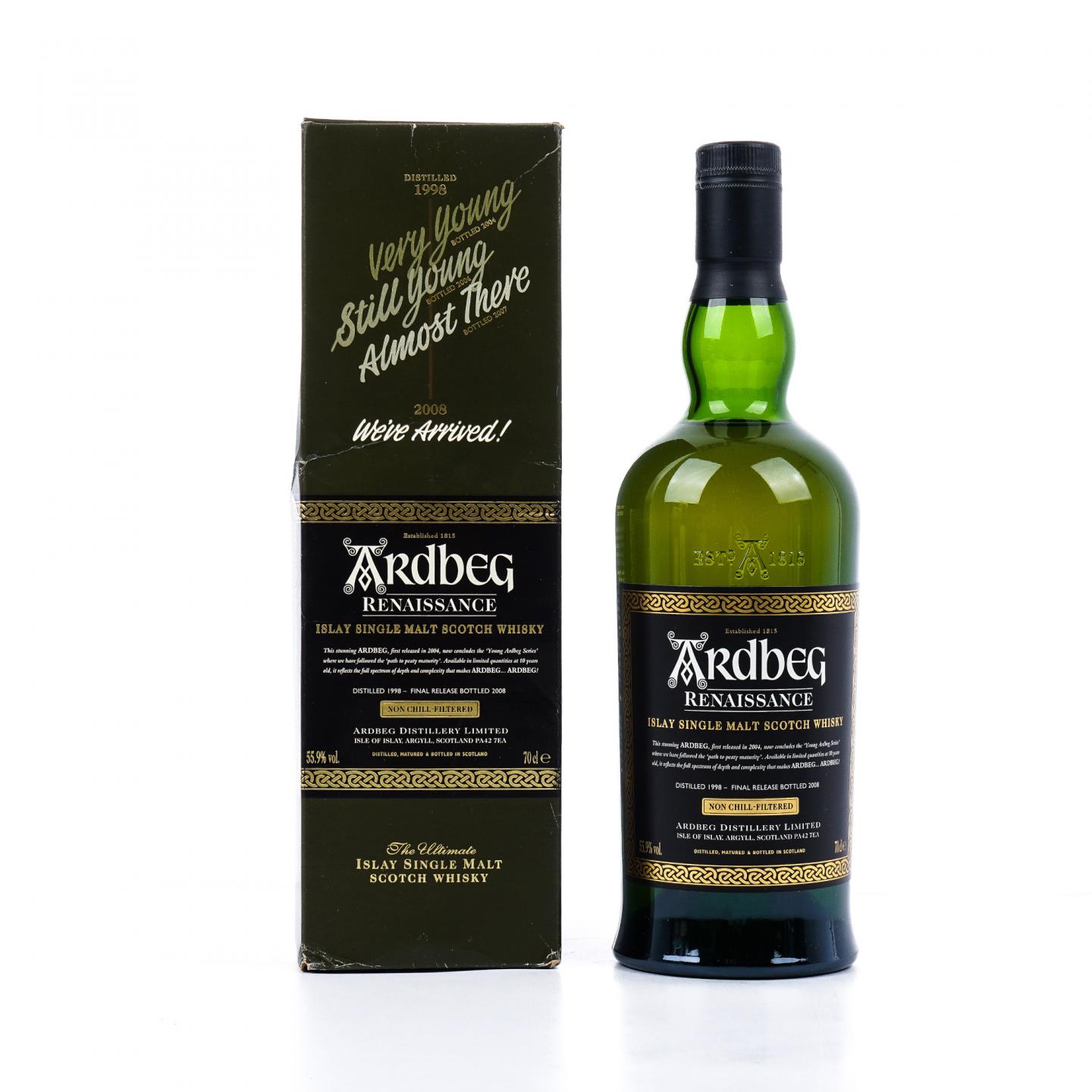 Ardbeg 阿贝 1998-2008 文艺复兴 Renaissance