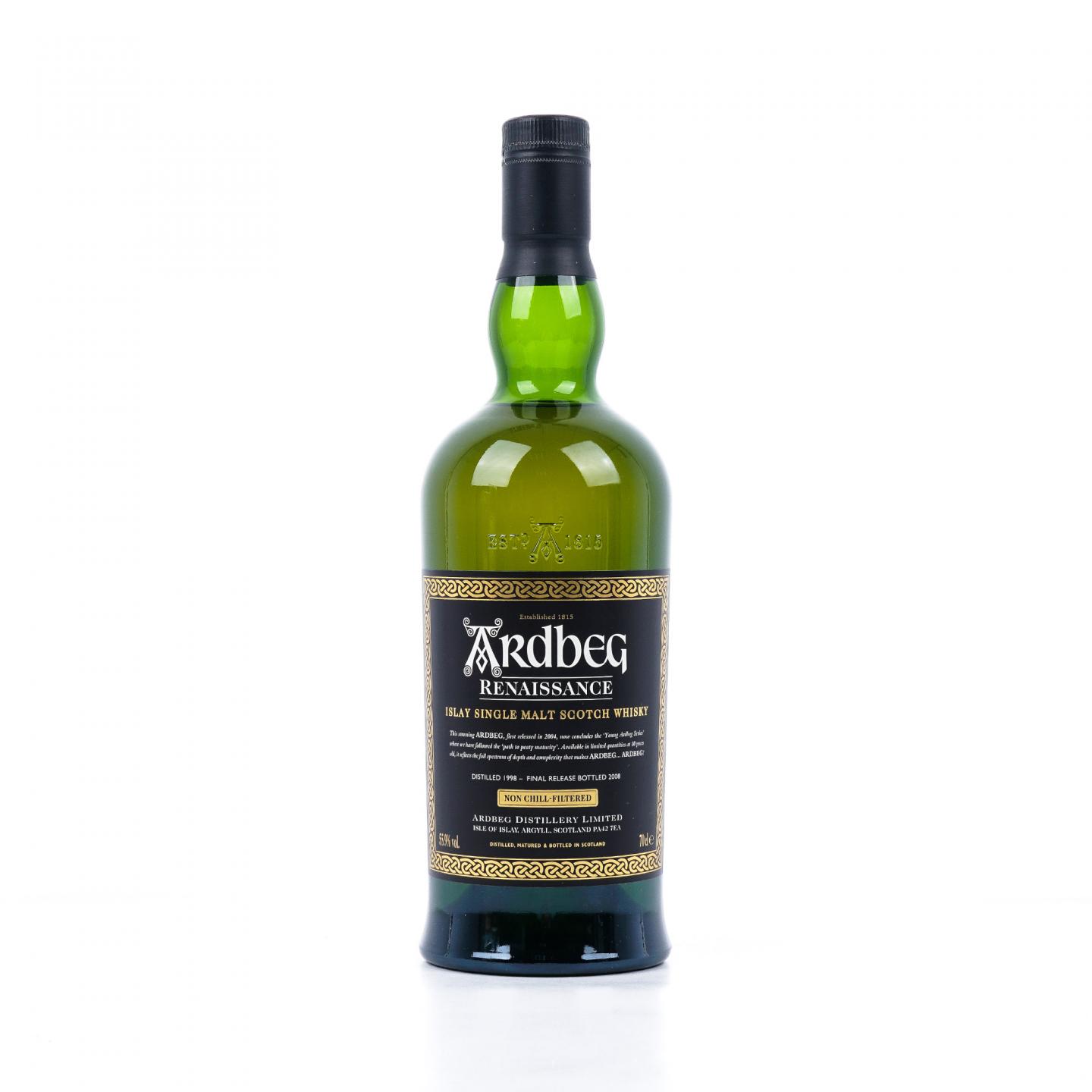 Ardbeg 阿贝 1998-2008 文艺复兴 Renaissance