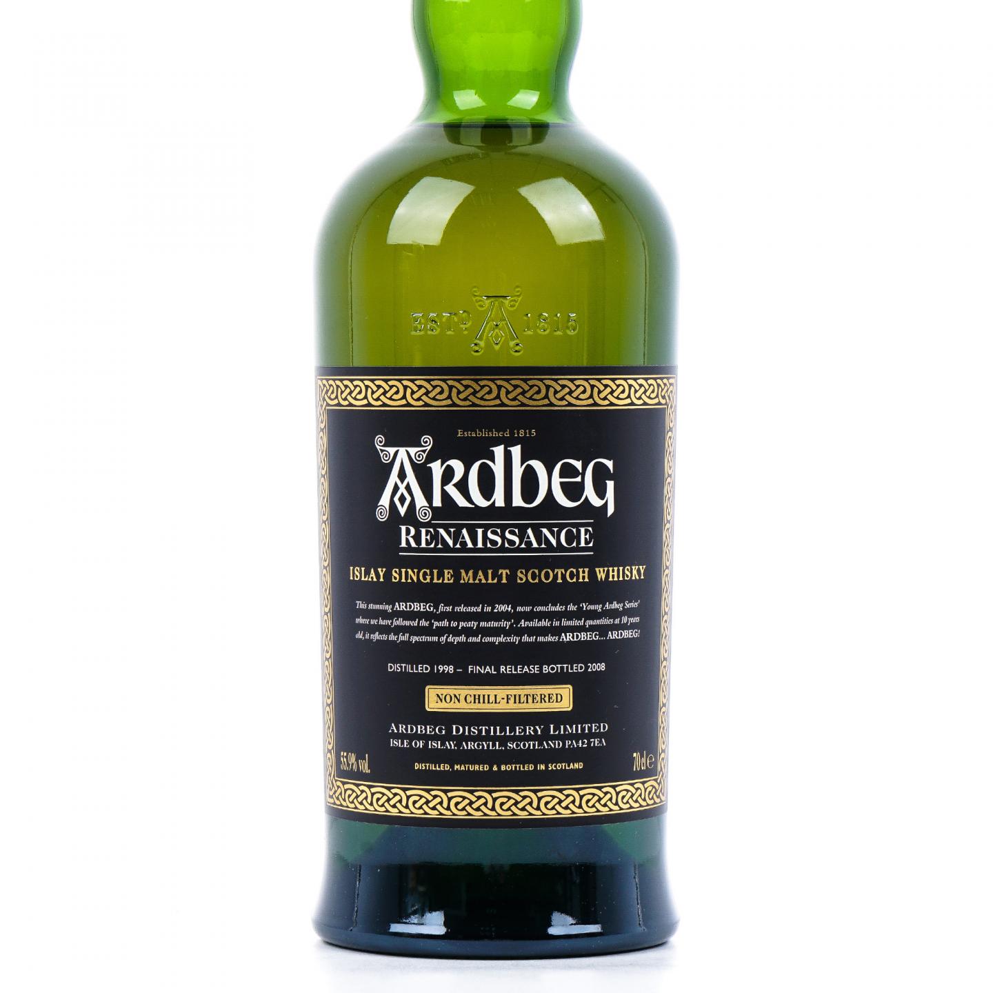 Ardbeg 阿贝 1998-2008 文艺复兴 Renaissance