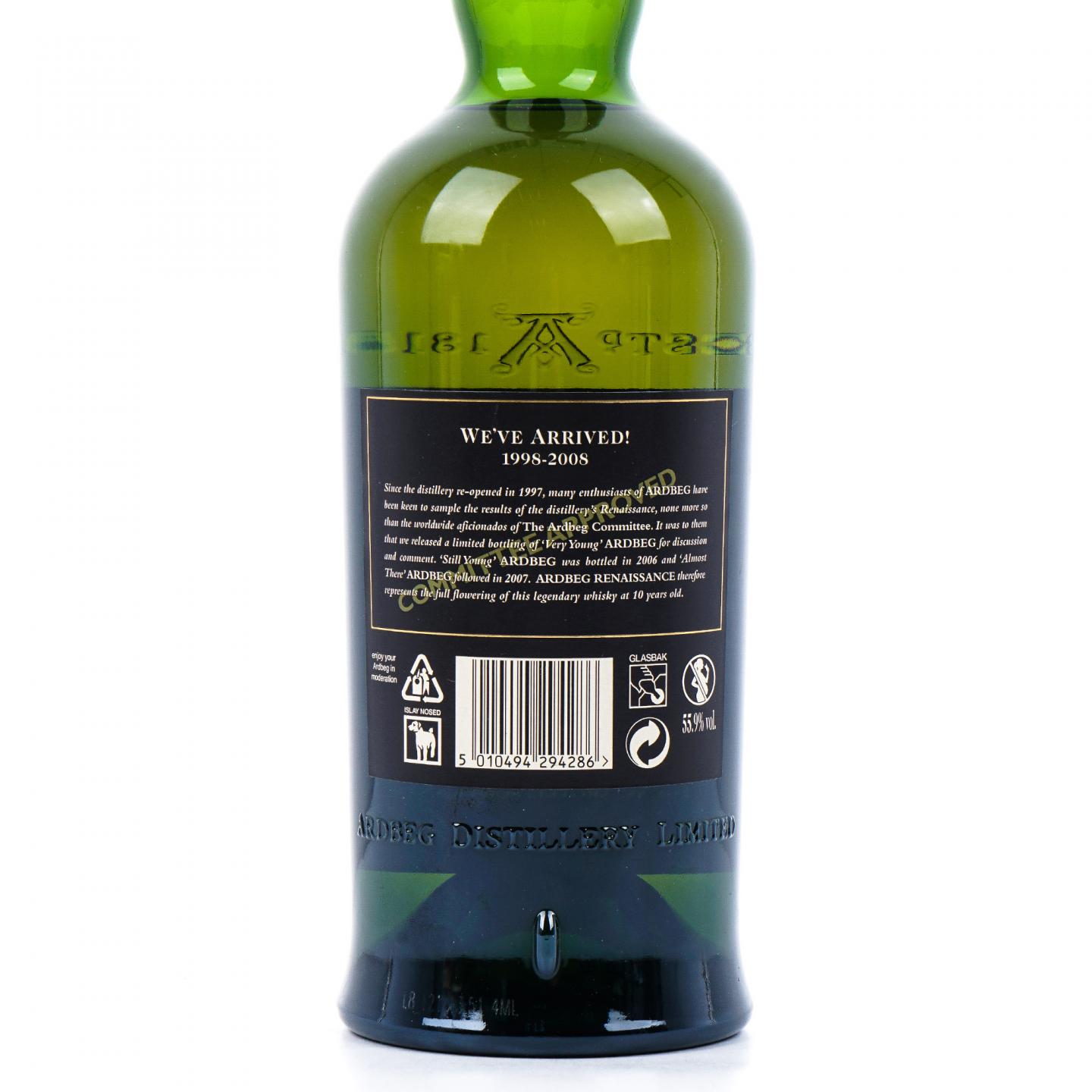 Ardbeg 阿贝 1998-2008 文艺复兴 Renaissance