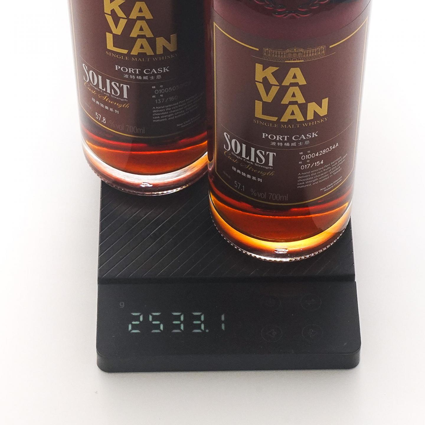 Kavalan 噶玛兰 2021 经典独奏 波特桶 单桶桶强 2瓶组