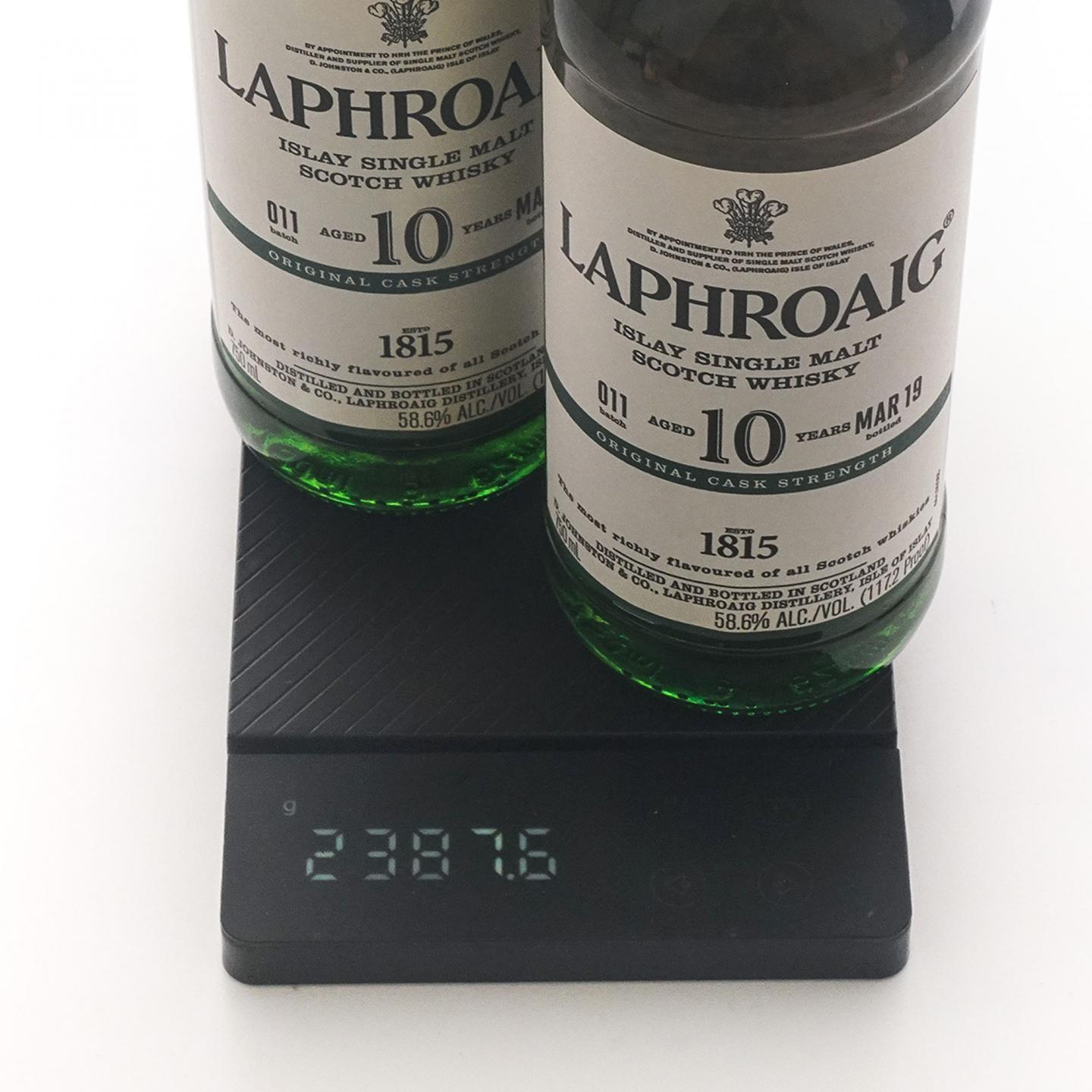 Laphroaig 拉弗格 10年 2019 桶强 Batch 011 2瓶组*750ml