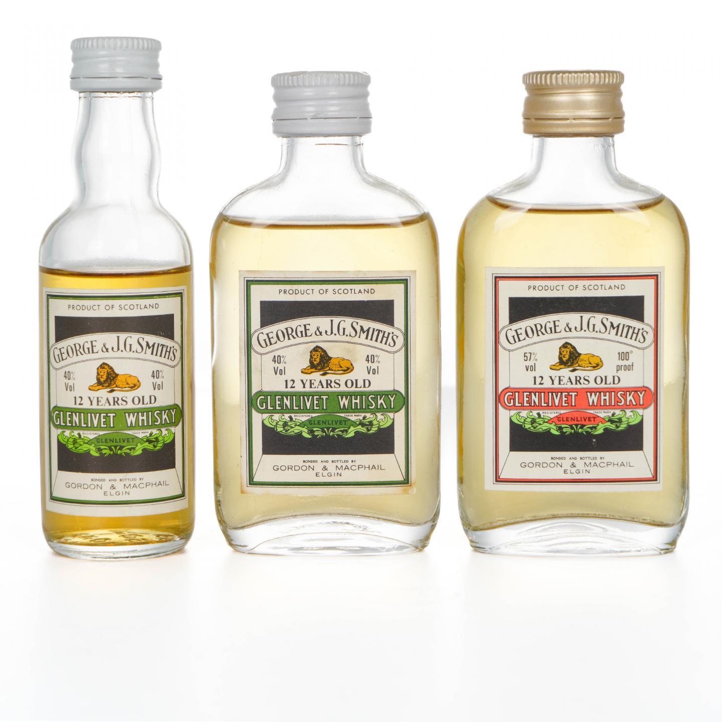 【酒版】Glenlivet 格兰威特 12年 狮标 GM 3瓶组
