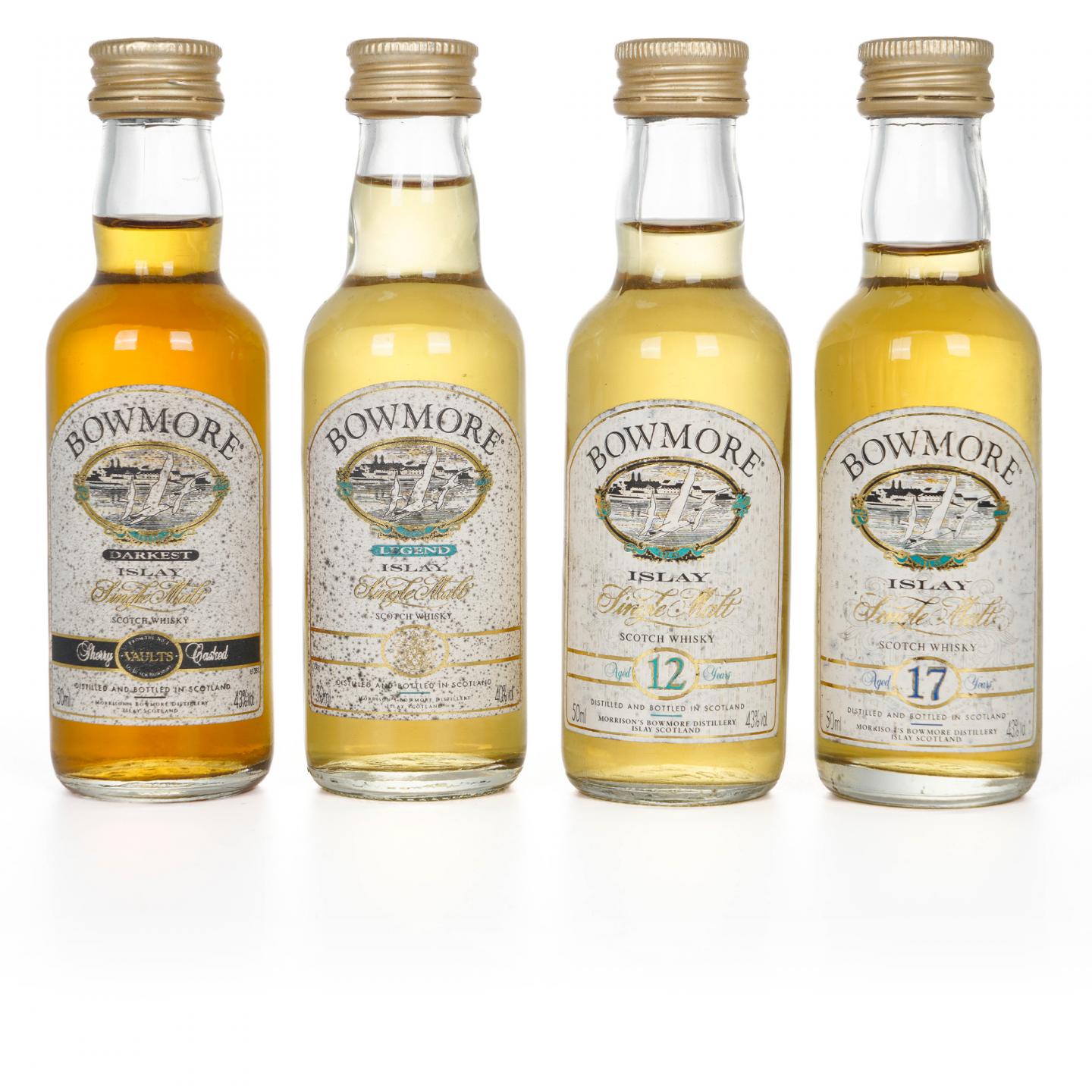 【酒版】Bowmore 波摩 海鸥标 50ml*4