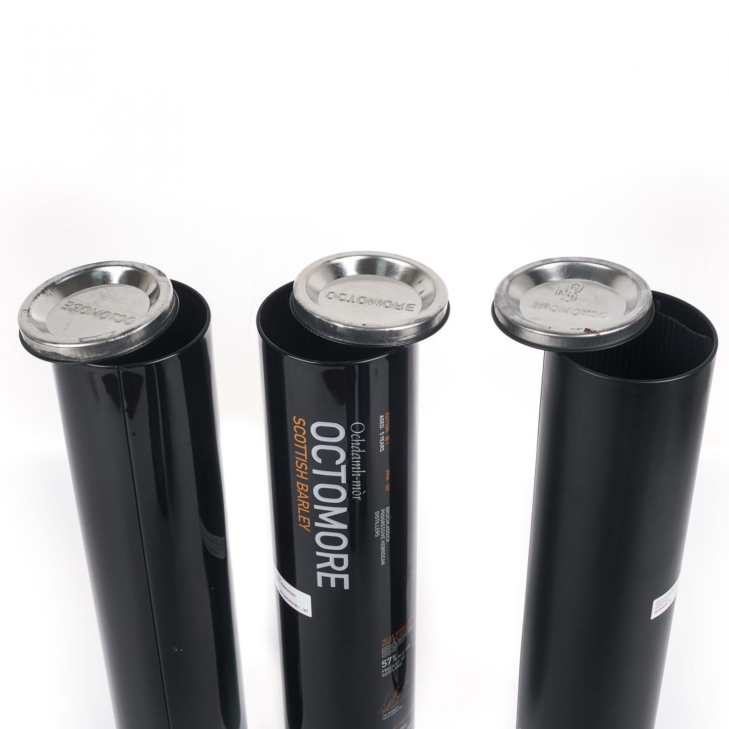 Bruichladdich 布赫拉迪 Octomore Edition 07.1/06.1/09.1 3瓶组