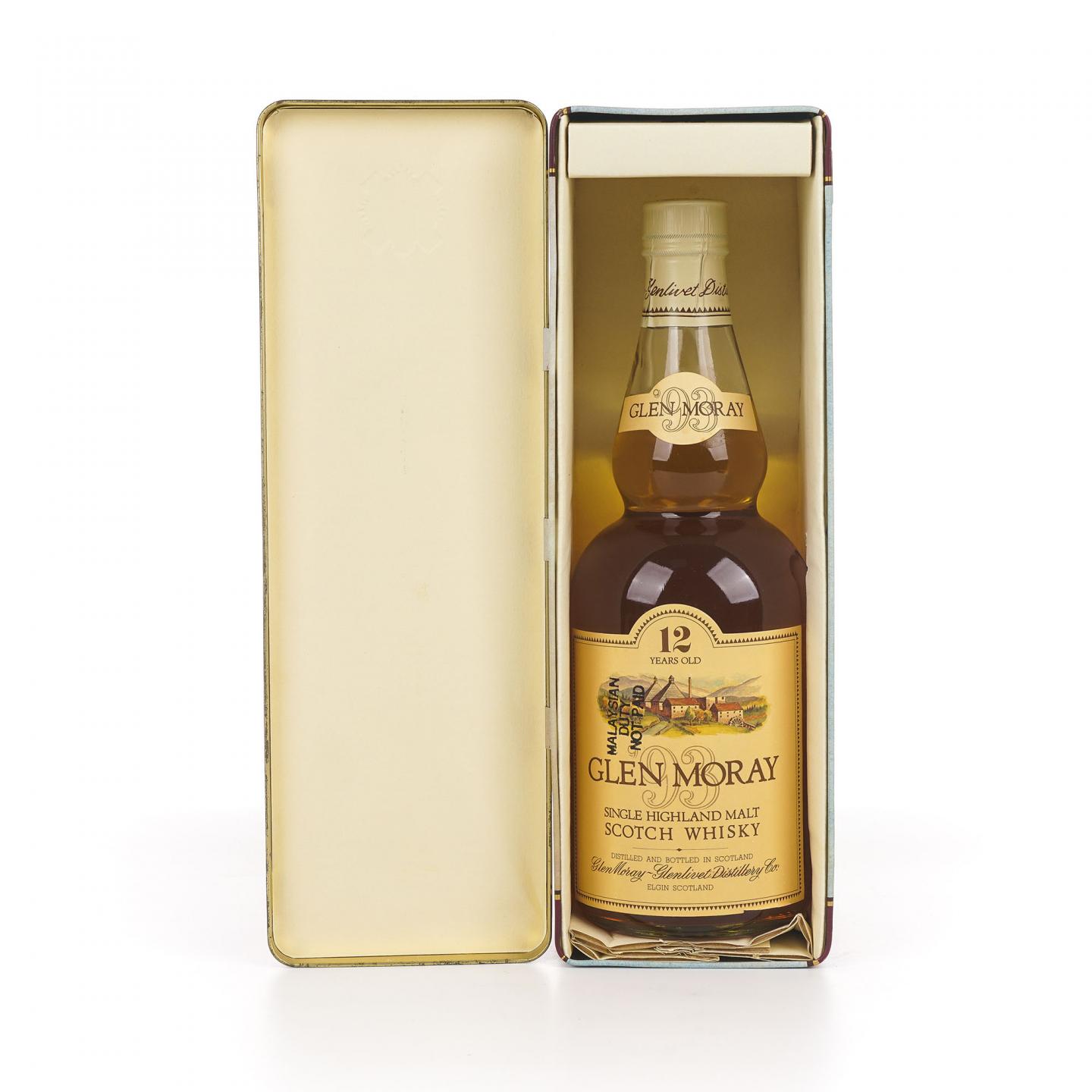 Glen Moray 格兰莫雷 12年 礼盒 750ml