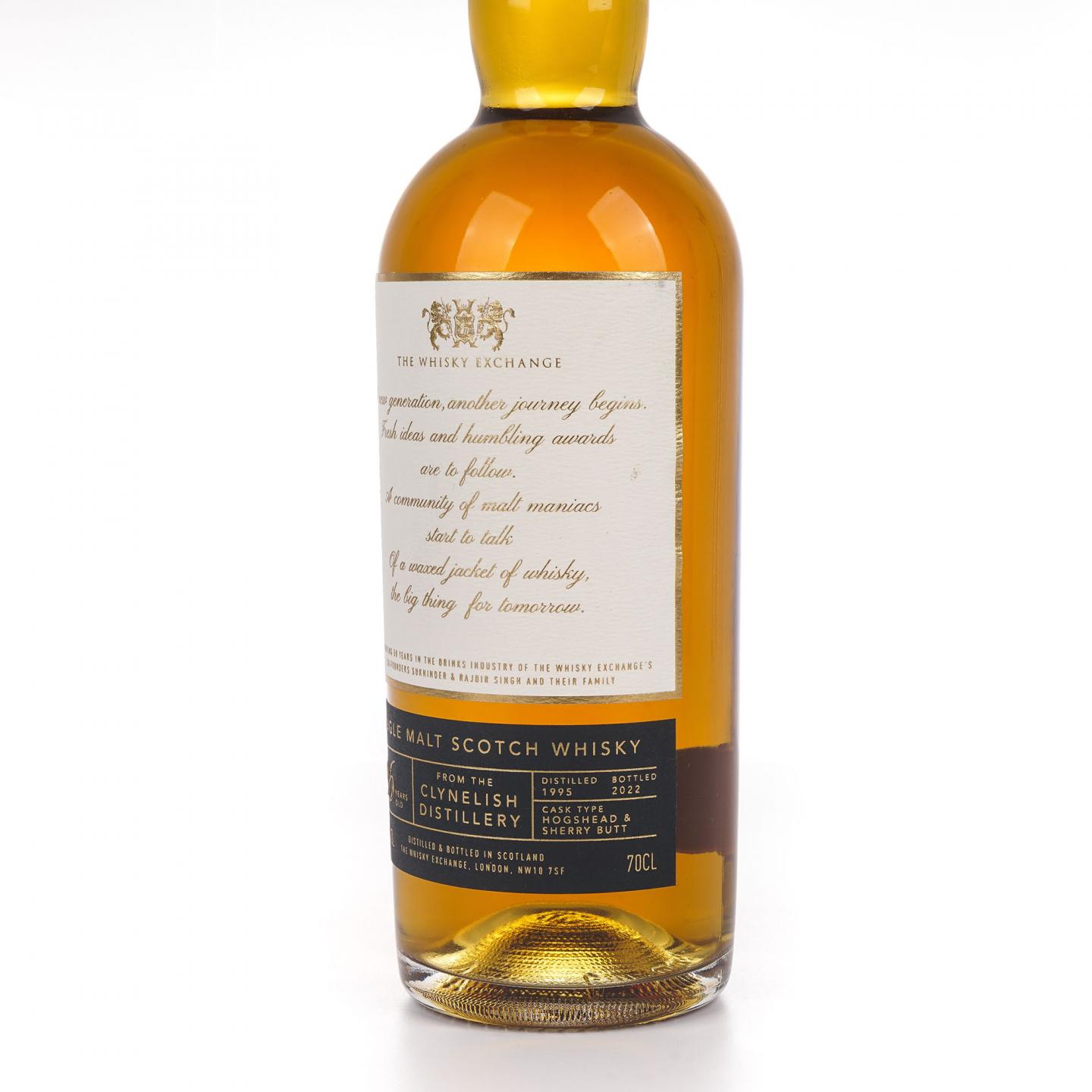Clynelish 克里尼利基 26年 1995-2022 TWE 51.5%Vol.